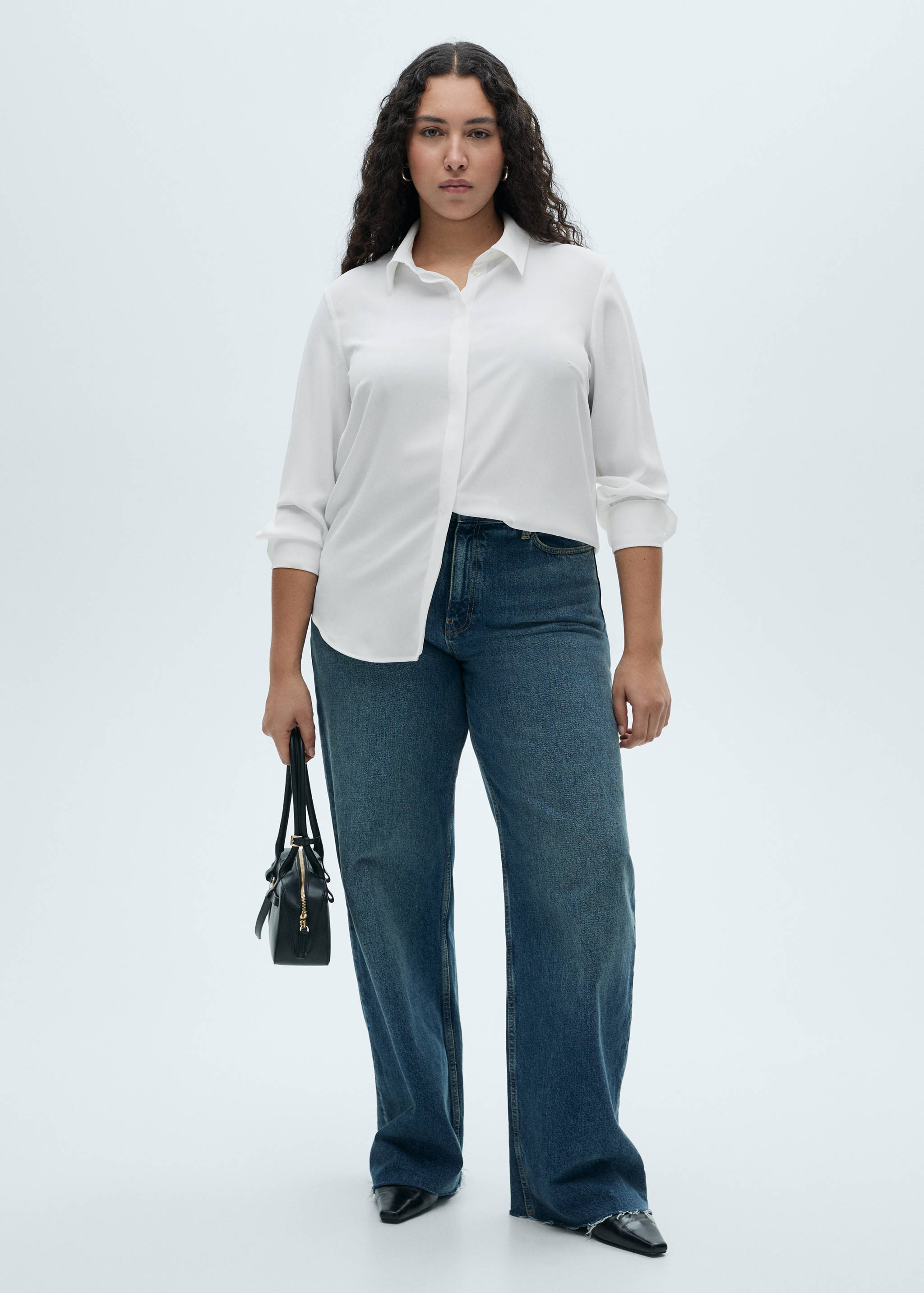 Fluid long-sleeved shirt - Details of the article 3