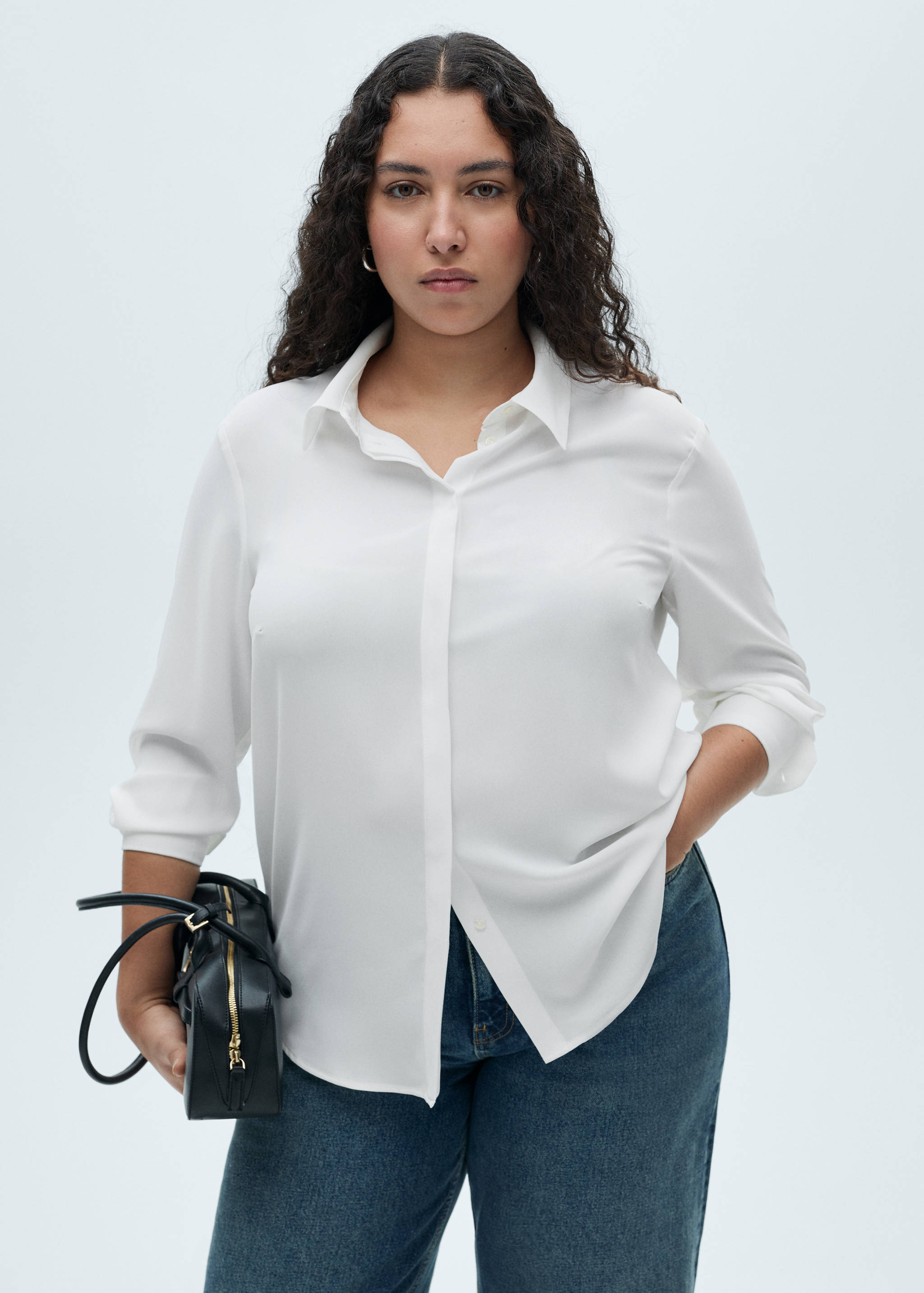 Fluid long-sleeved shirt - Details of the article 5