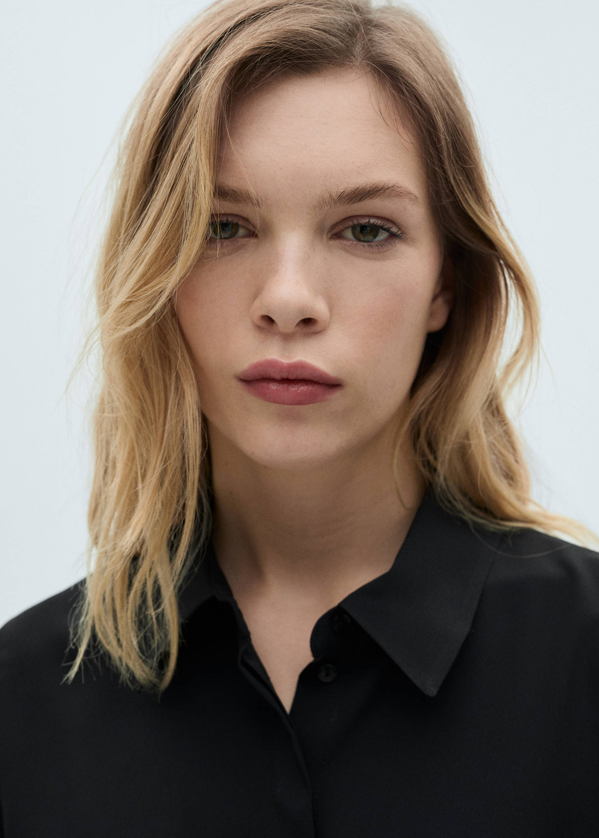 Fluid long-sleeved shirt - Details of the article 1