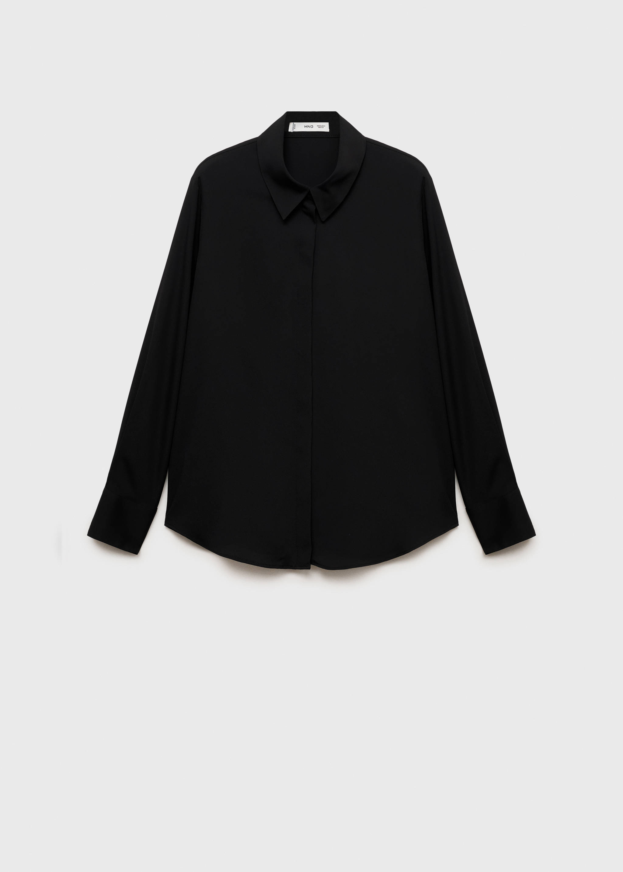 Fluid long-sleeved shirt - Article without model