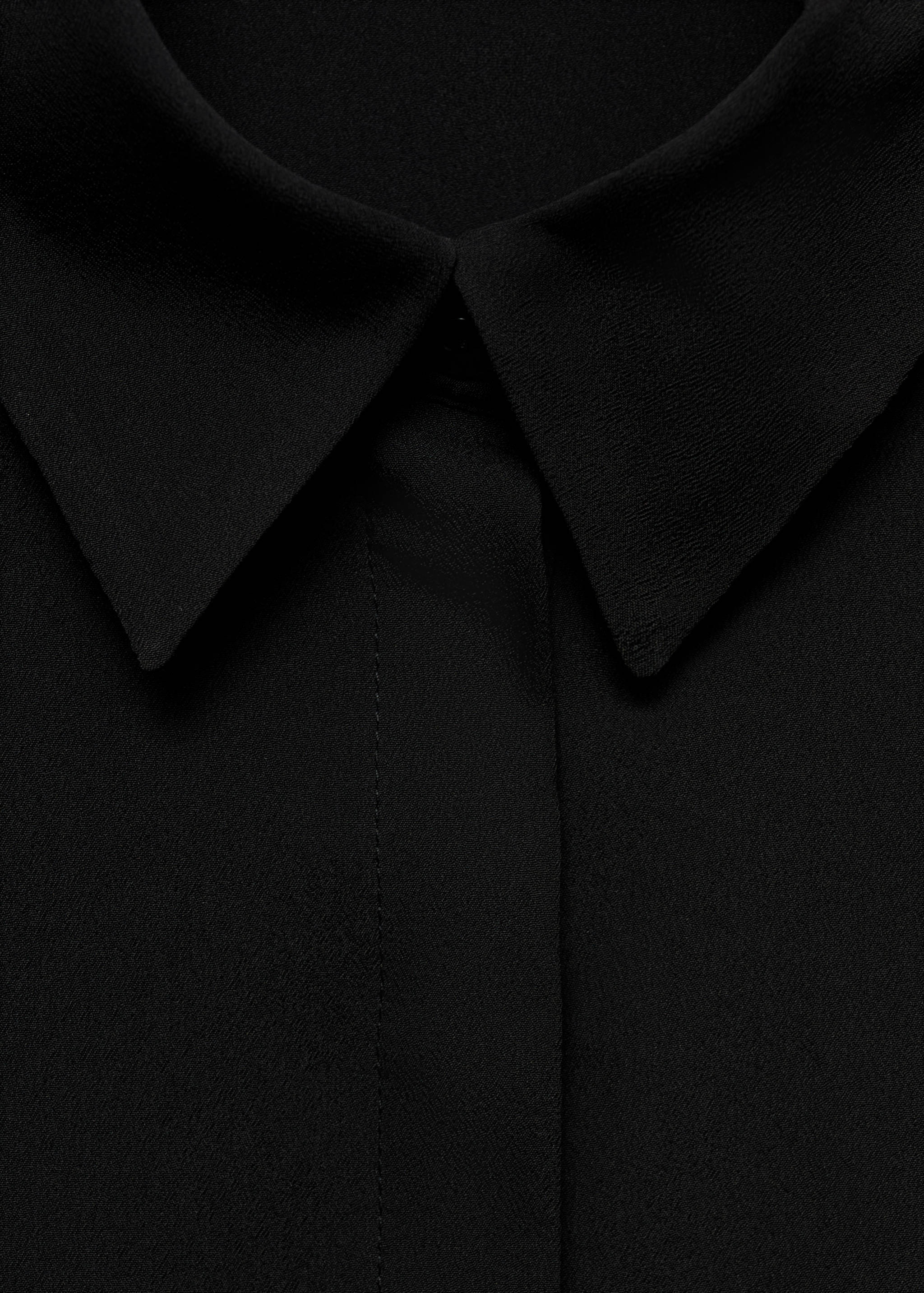 Fluid long-sleeved shirt - Details of the article 8