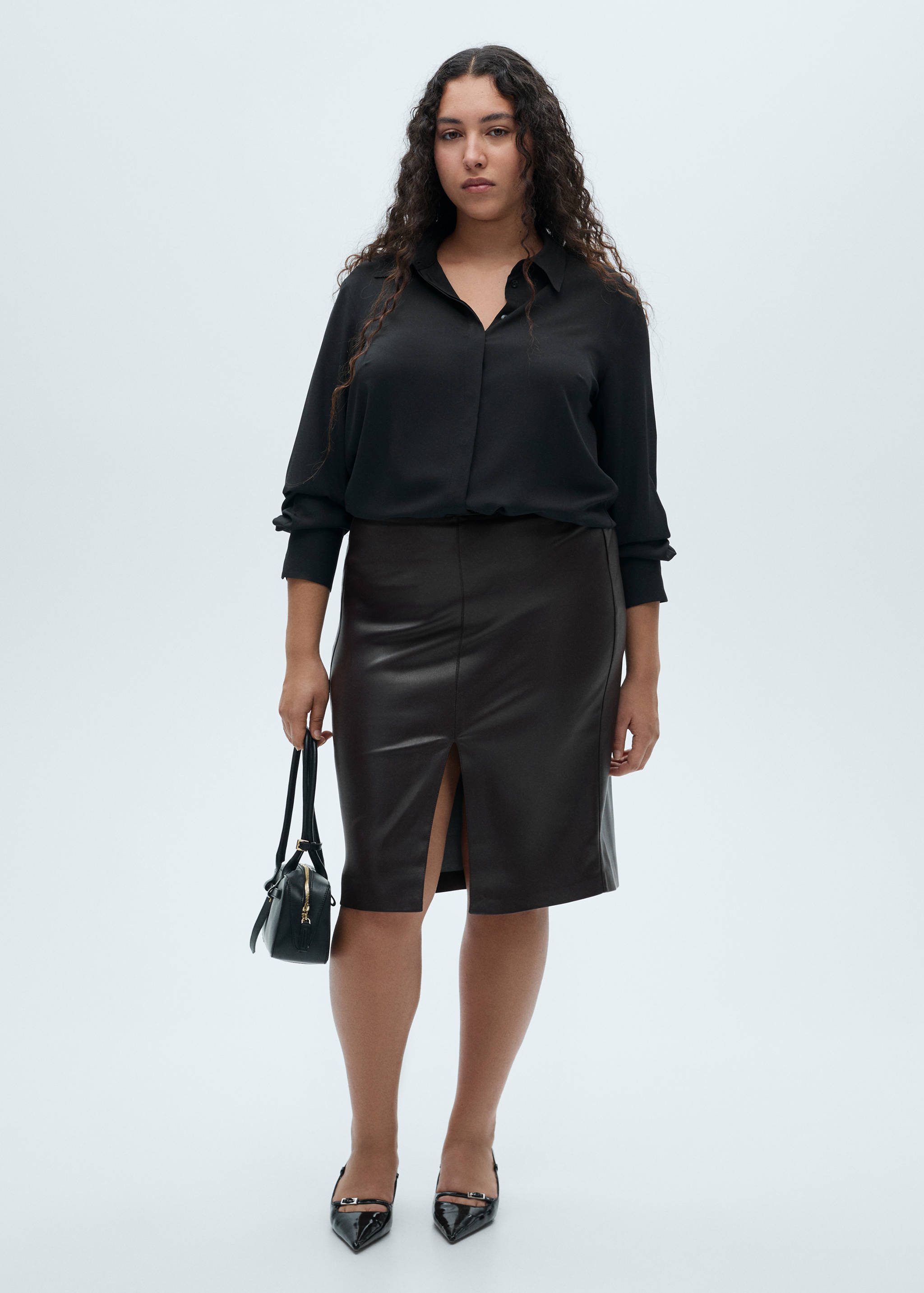 Fluid long-sleeved shirt - Details of the article 3