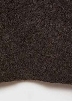 Short-sleeved polo-neck sweater — Medium Brown 8