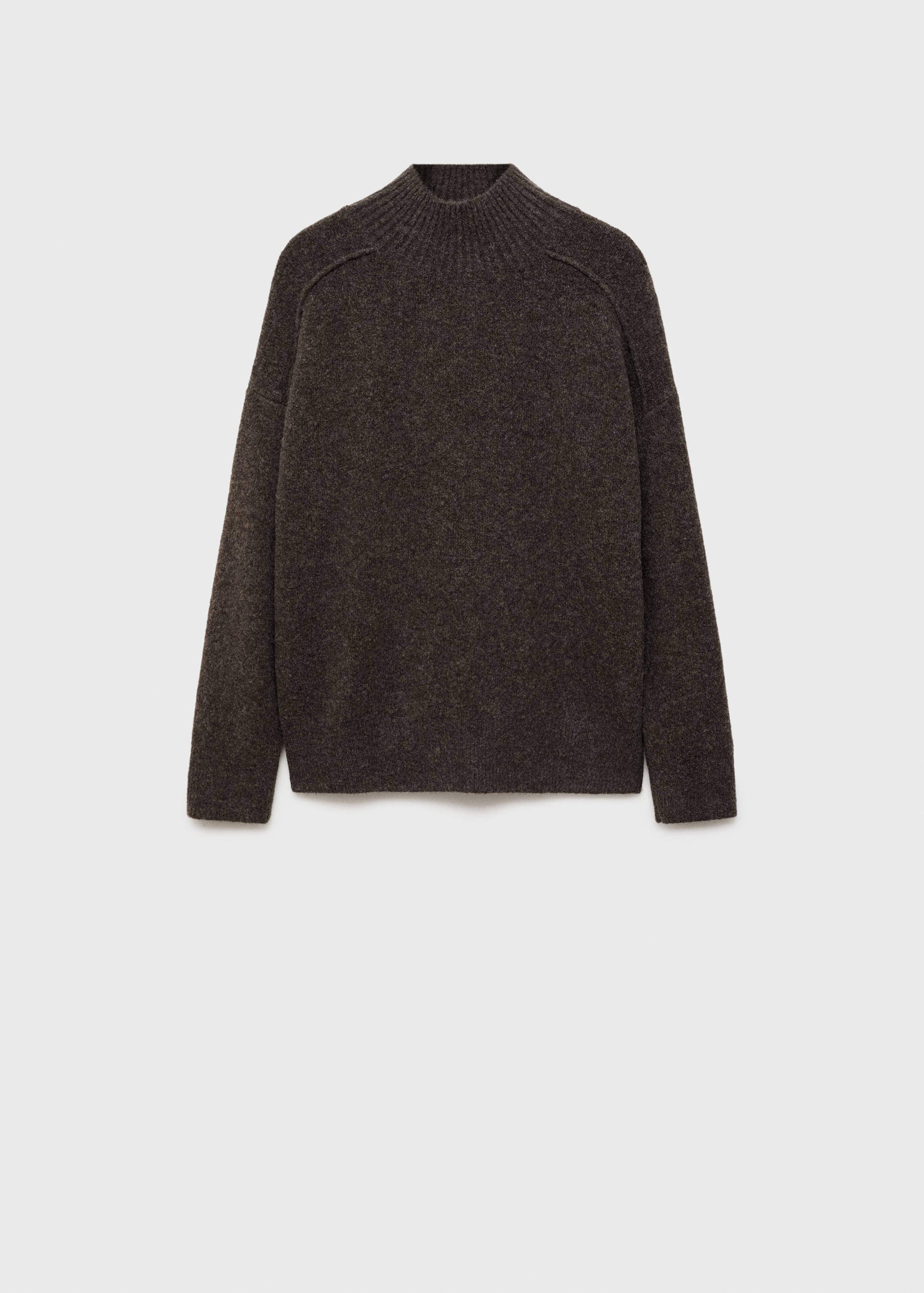 Perkins-neck sweater with seams - Article without model