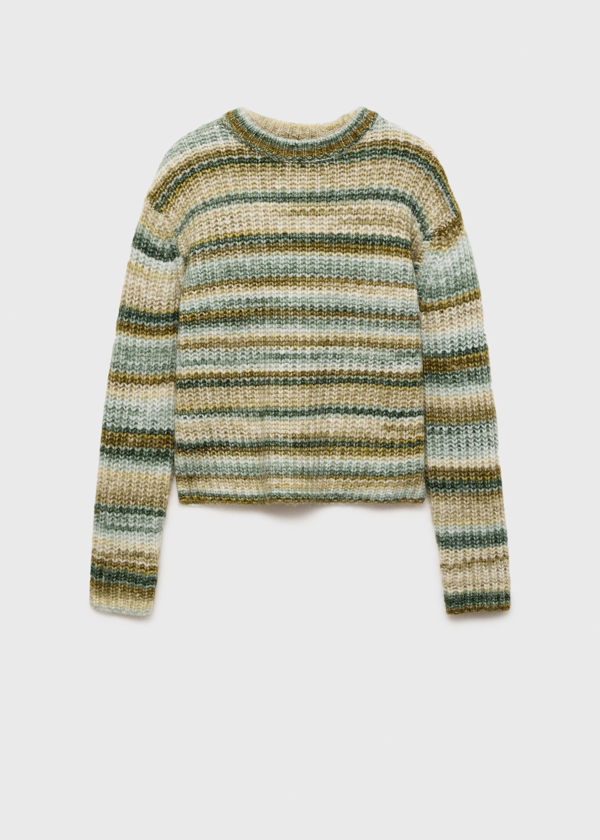Jersey rayas cuello redondo - Artículo sin modelo