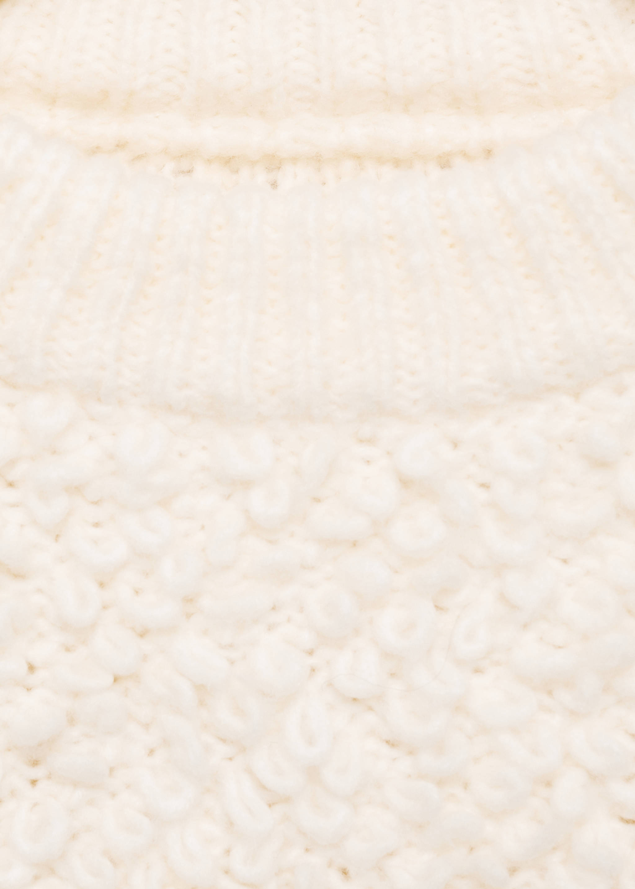 Round-neck bouclé sweater - Details of the article 8