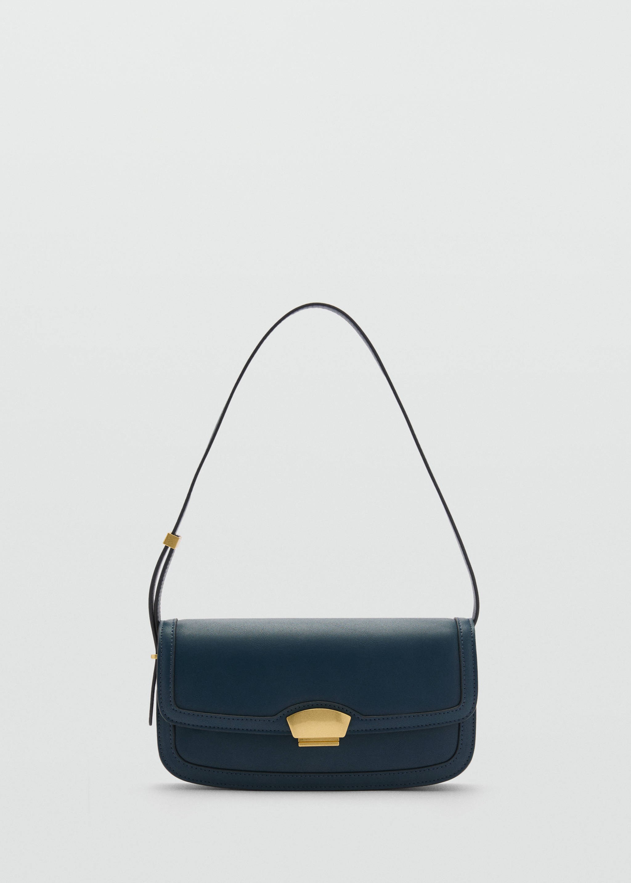 Shoulder bag with metal closure - Article without model
