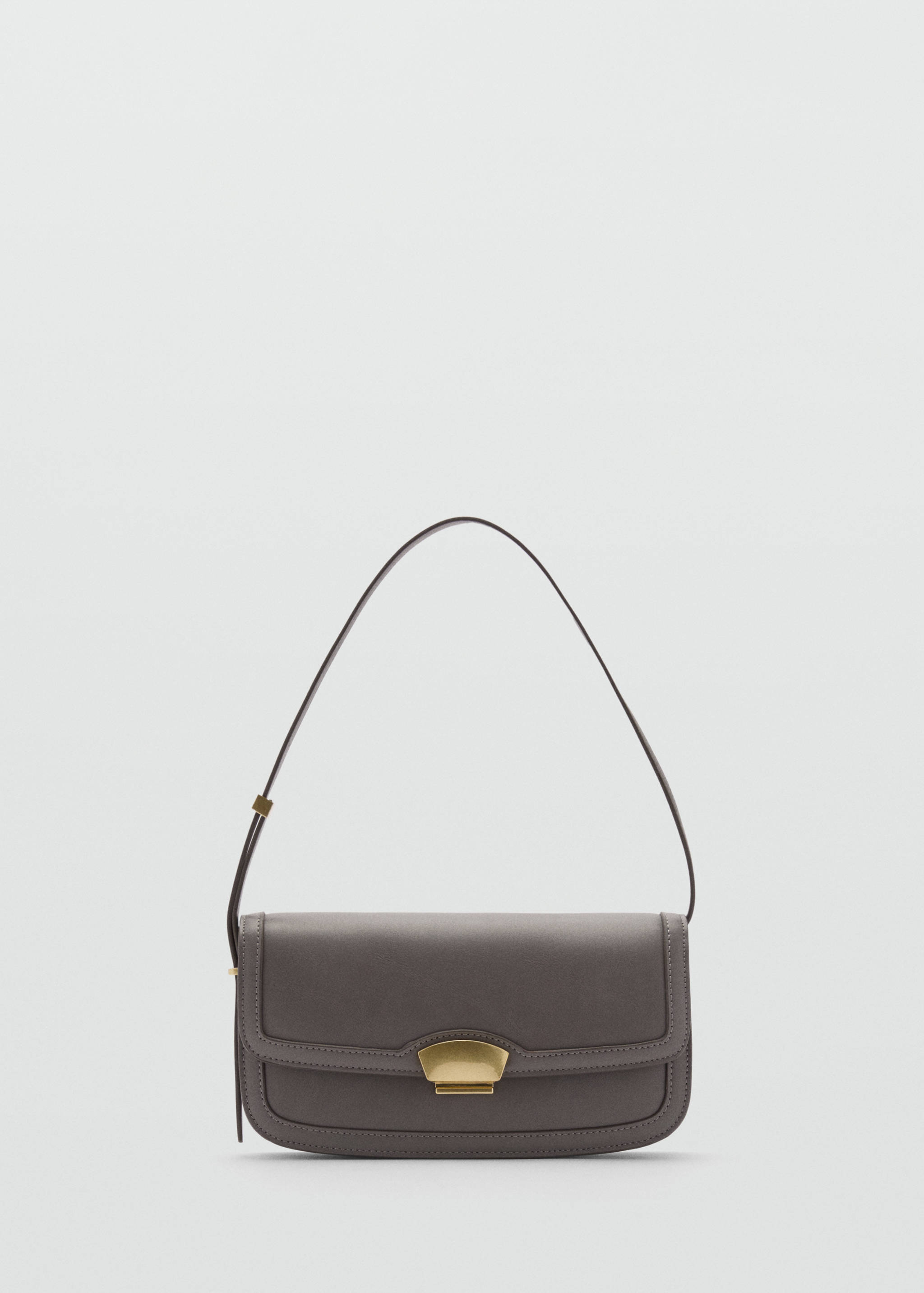 Shoulder bag with metal closure - Article without model