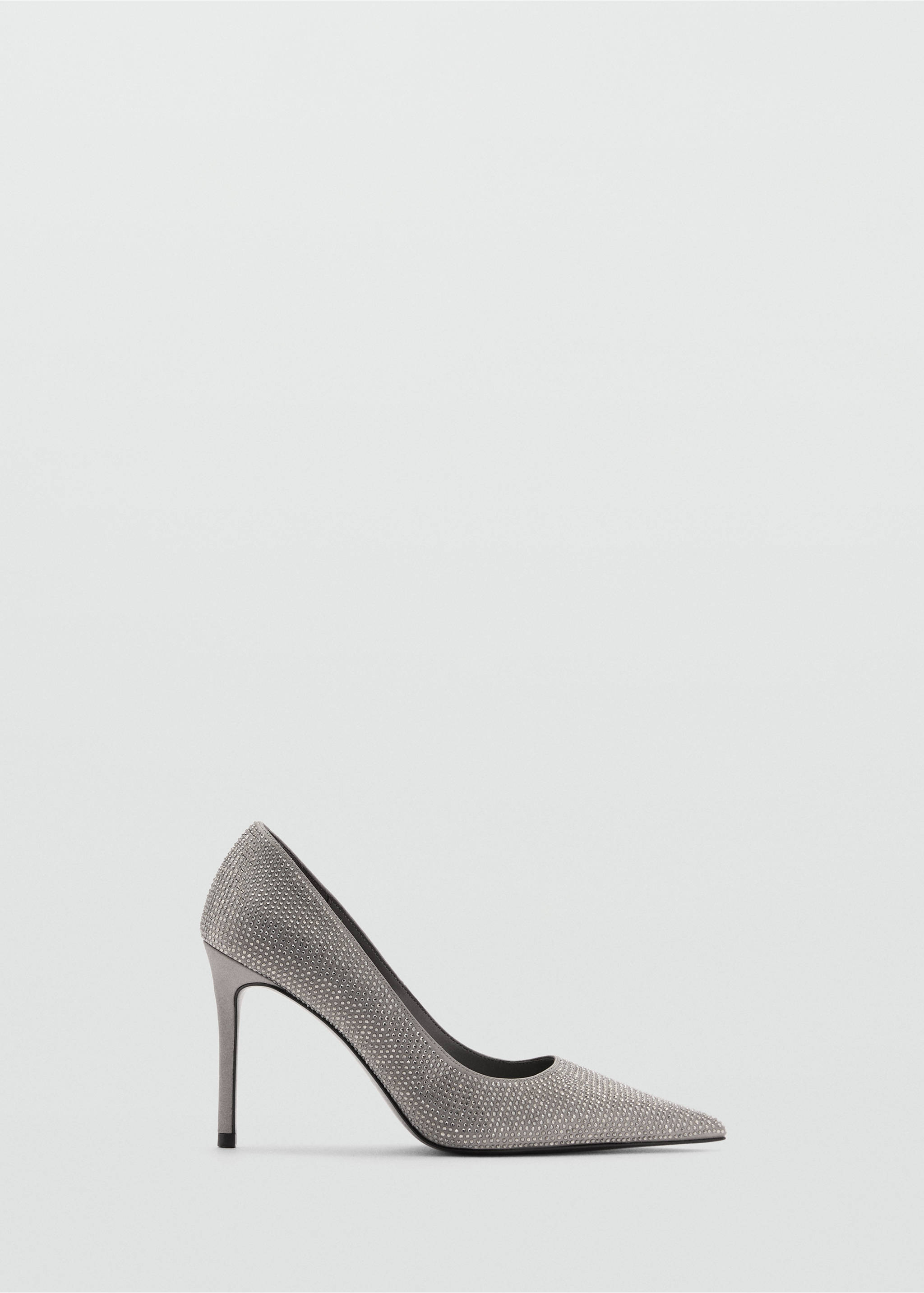 Chaussures talon strass - Article sans modèle, Argent. Ref: 87000415-00.