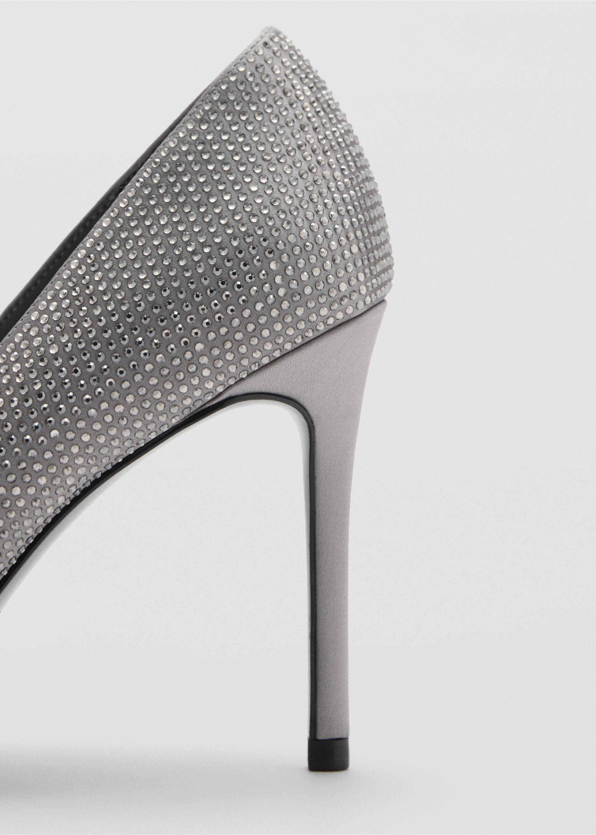Chaussures talon strass - Détail de l'article 1, Argent. Ref: 87000415-00.