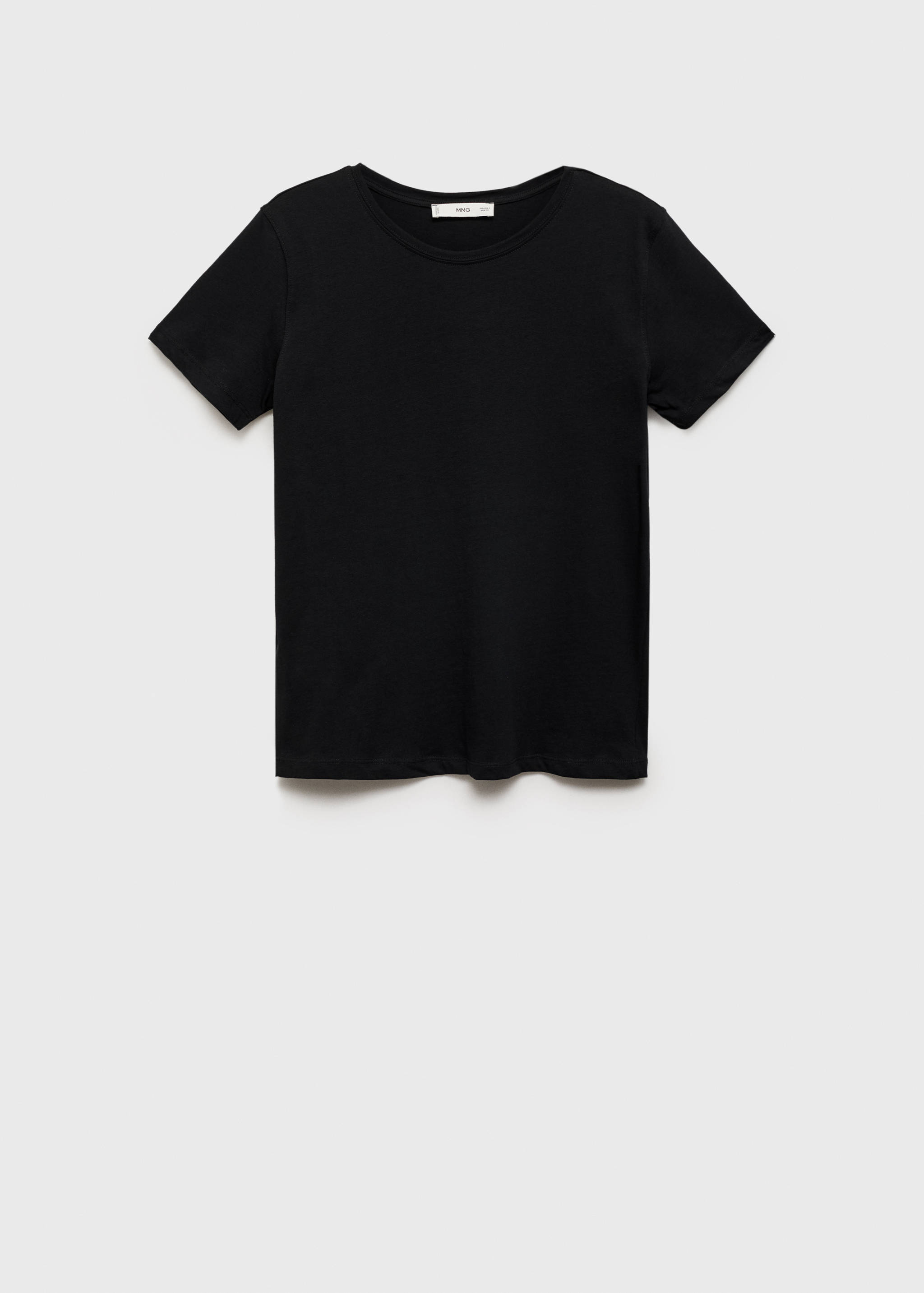 Short-sleeved cotton t-shirt - Article without model