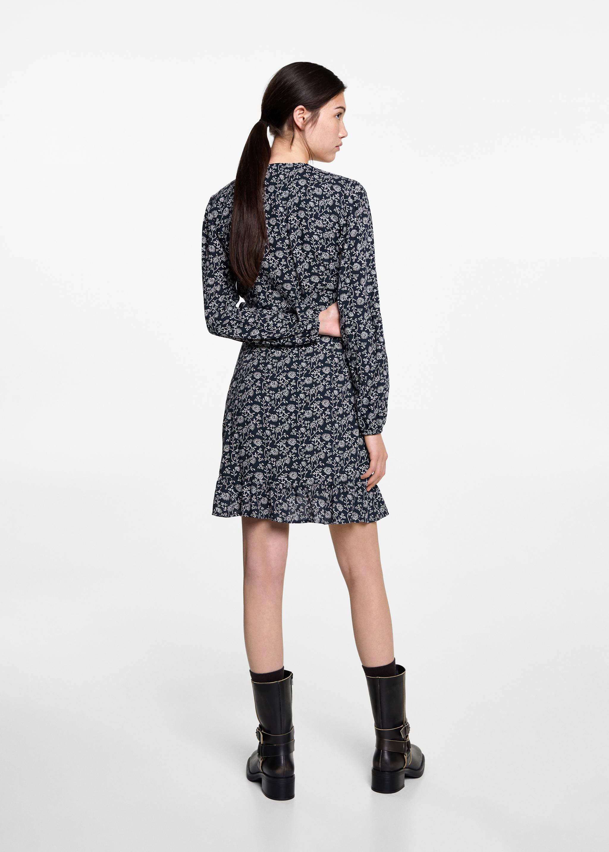 Robe à fleurs - Verso de l’article