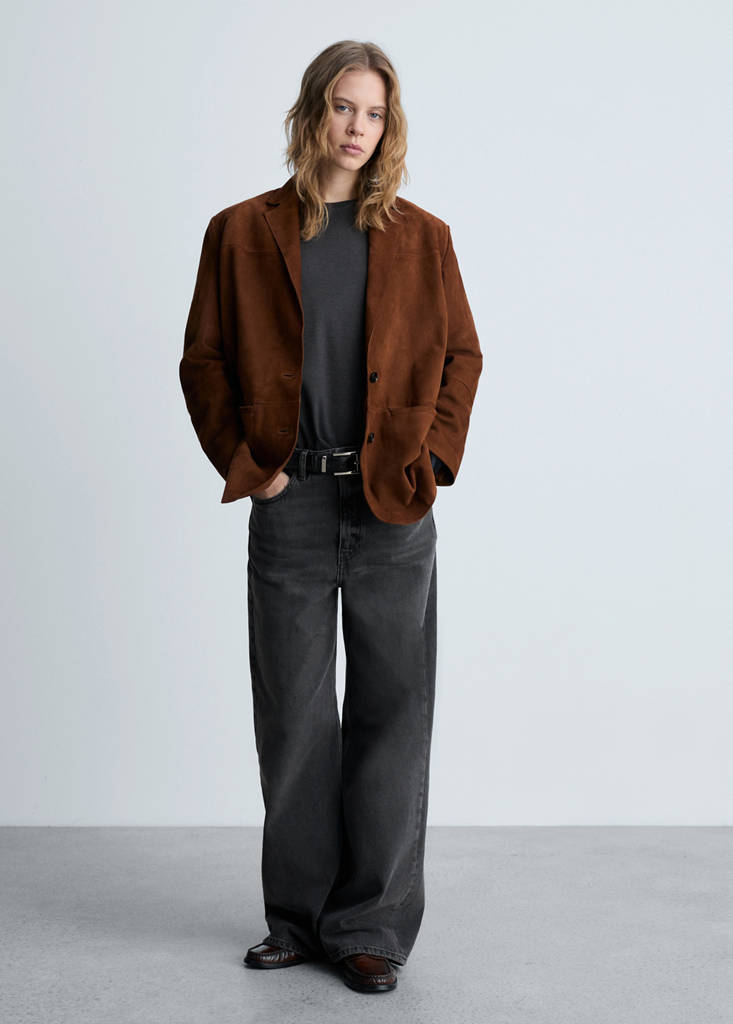 Thin round-neck t-shirt — Dark Heather Grey