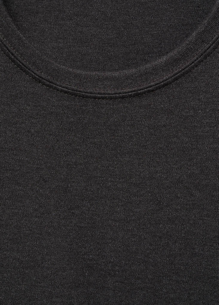 Thin round-neck t-shirt — Dark Heather Grey
