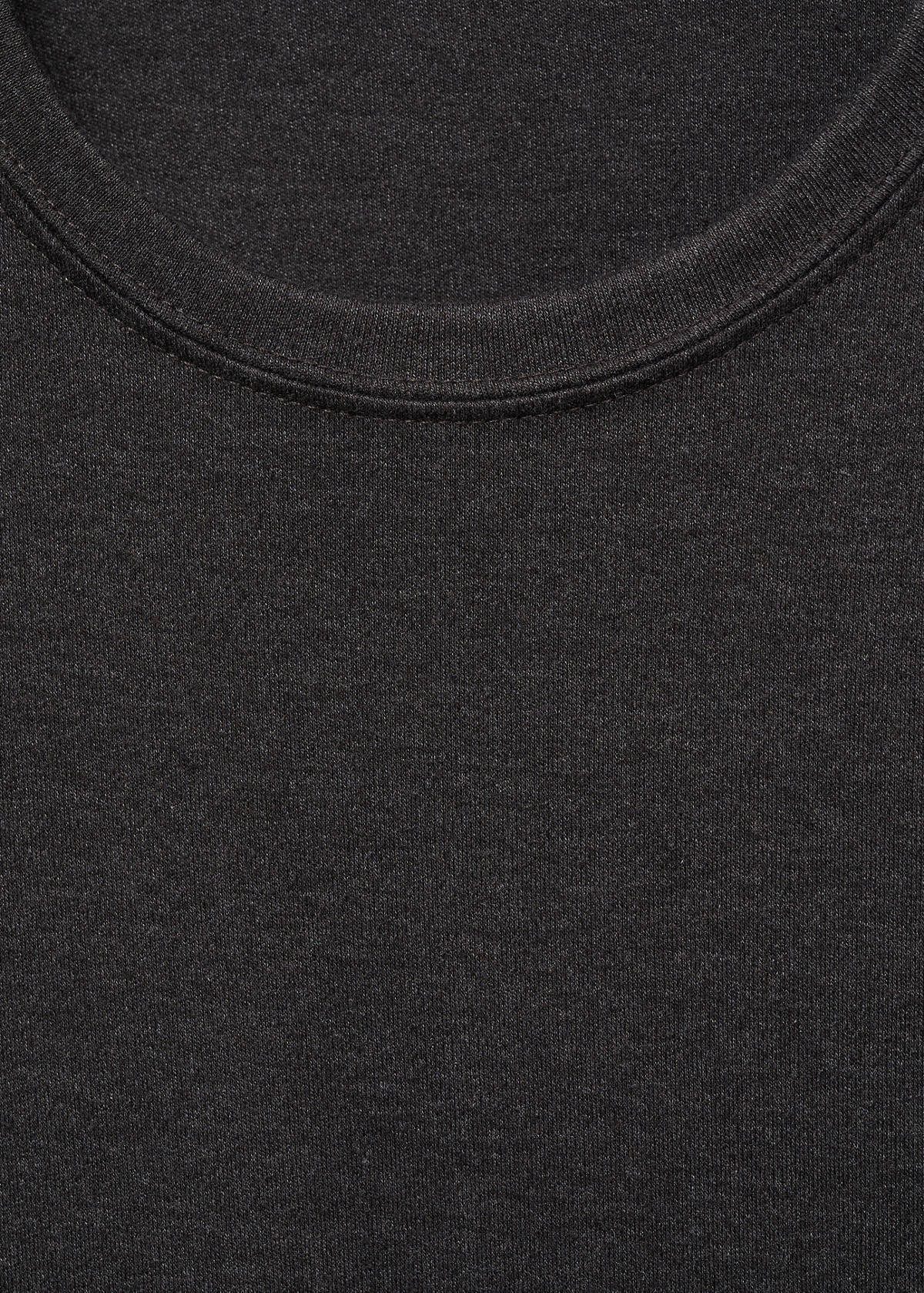 Thin round-neck t-shirt — Dark Heather Grey