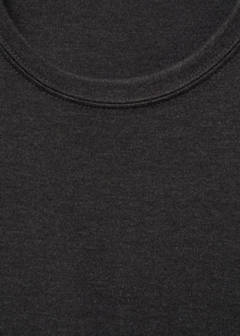 Thin round-neck t-shirt — Dark Heather Grey 6