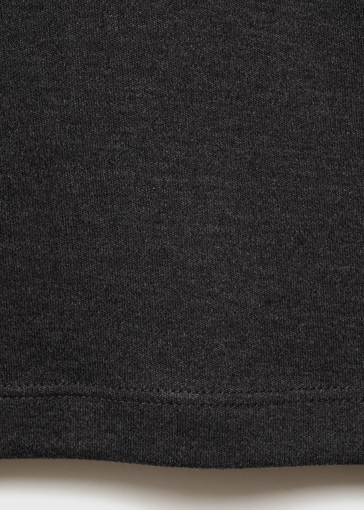 Thin round-neck t-shirt — Dark Heather Grey