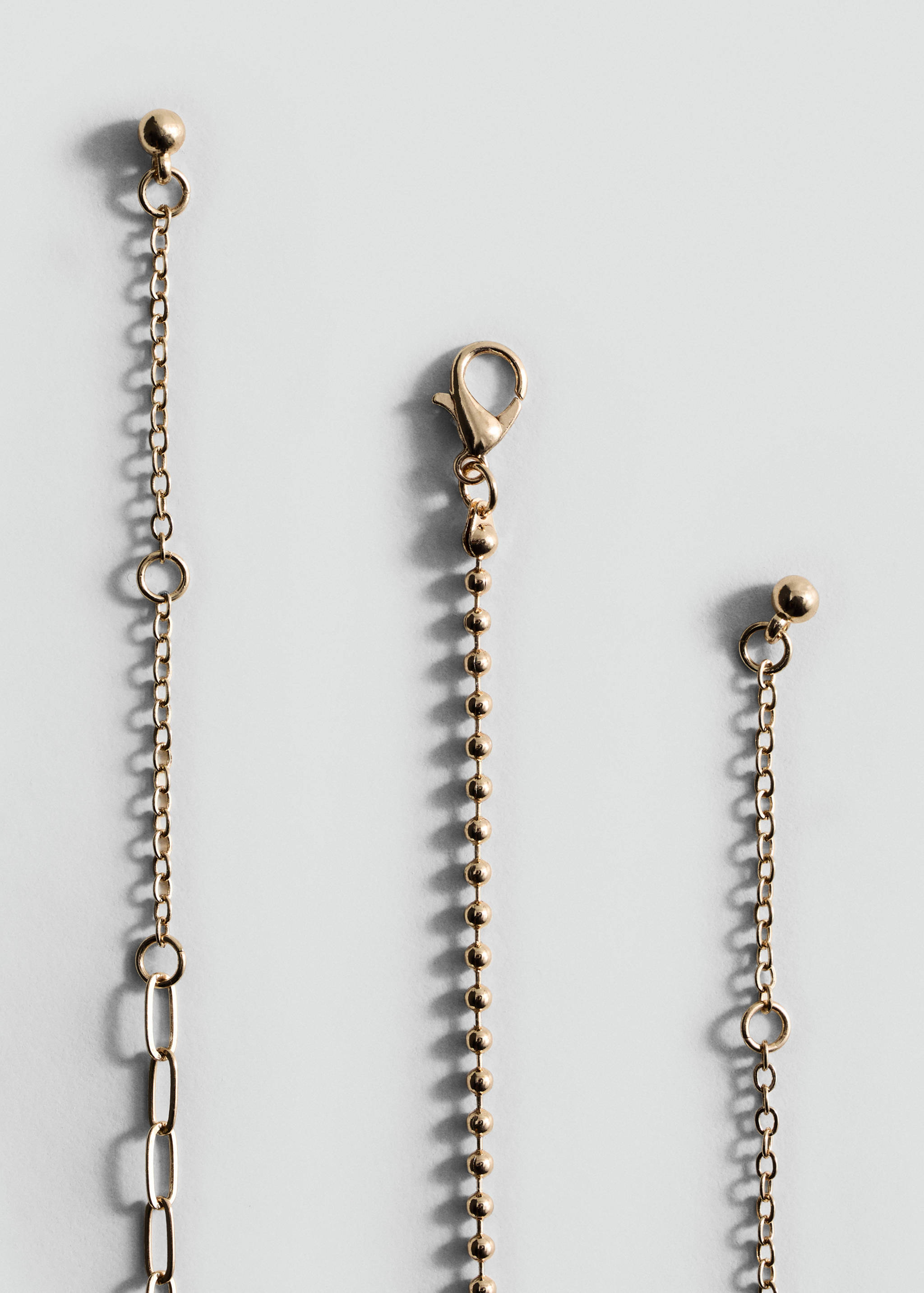 Combined chain necklace - Details of the article 1