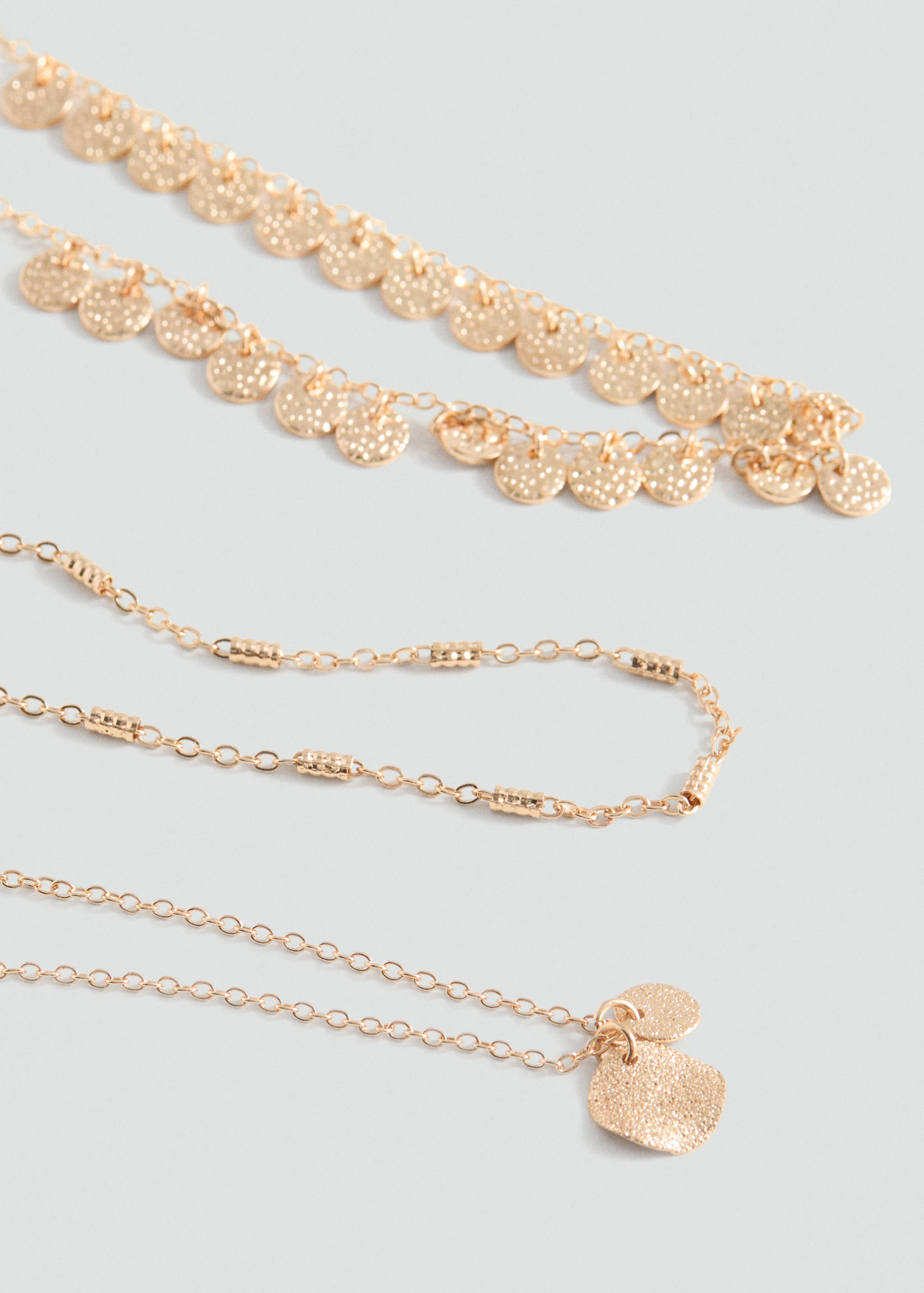 Chain necklace set - Medium plane