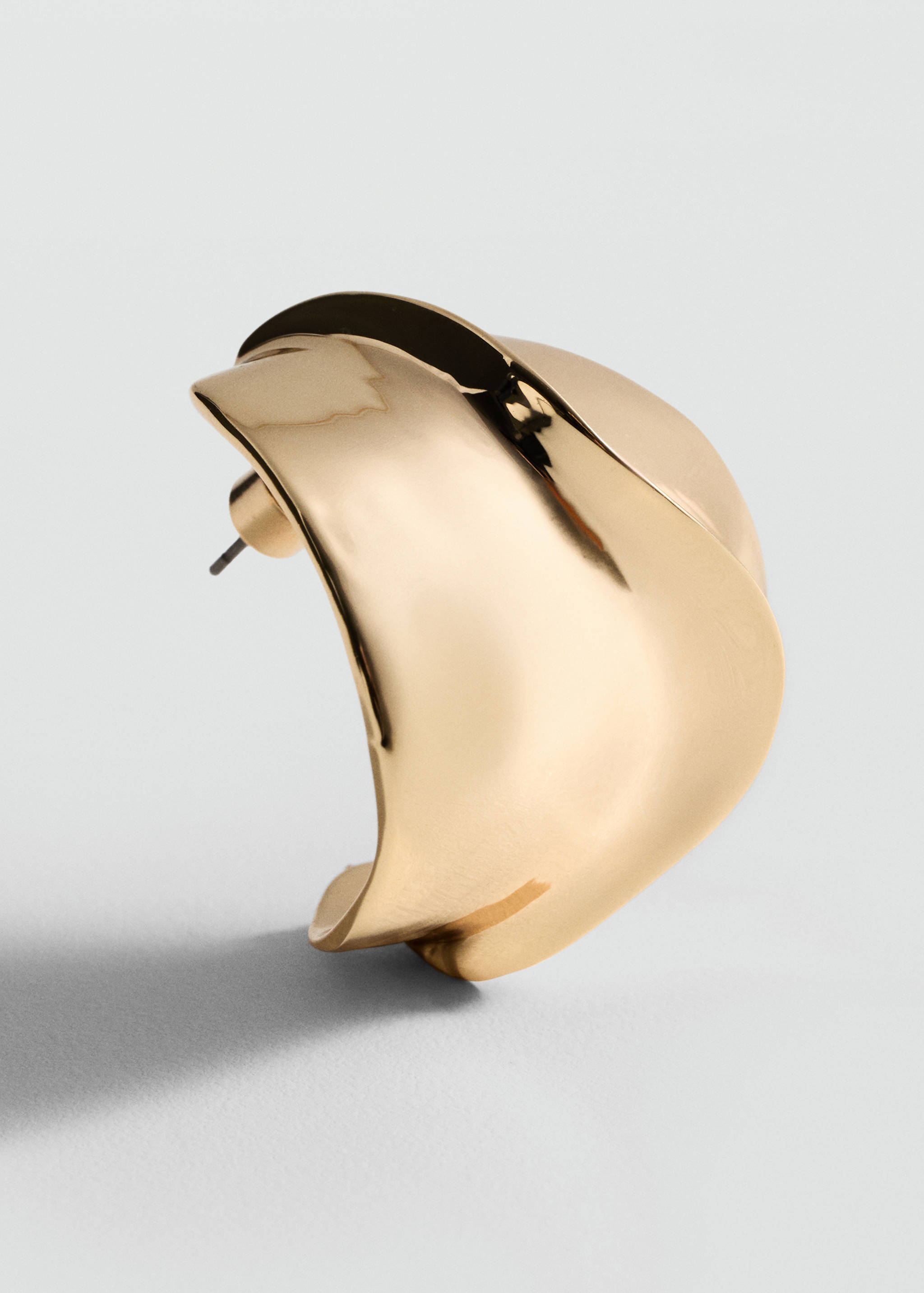 Volume relief earrings - Medium plane