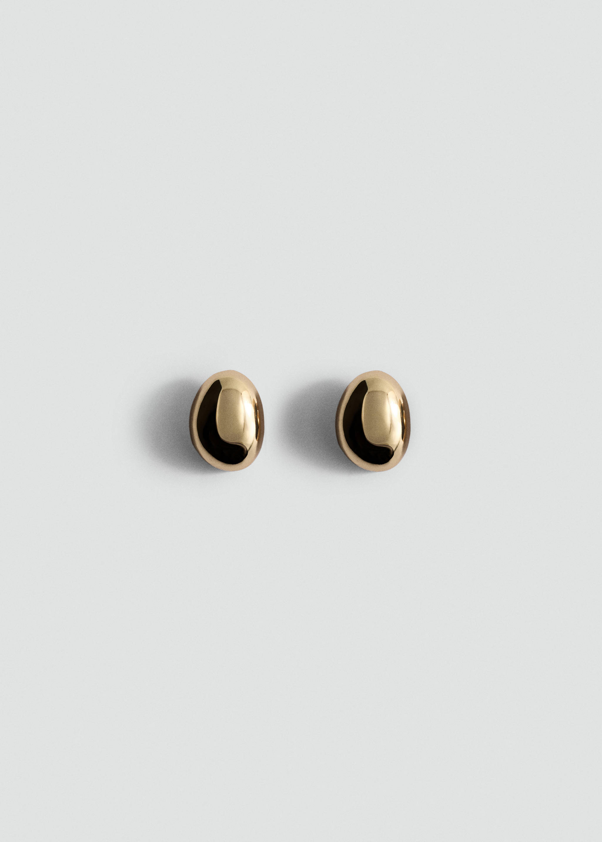 Round volume earrings - Article without model