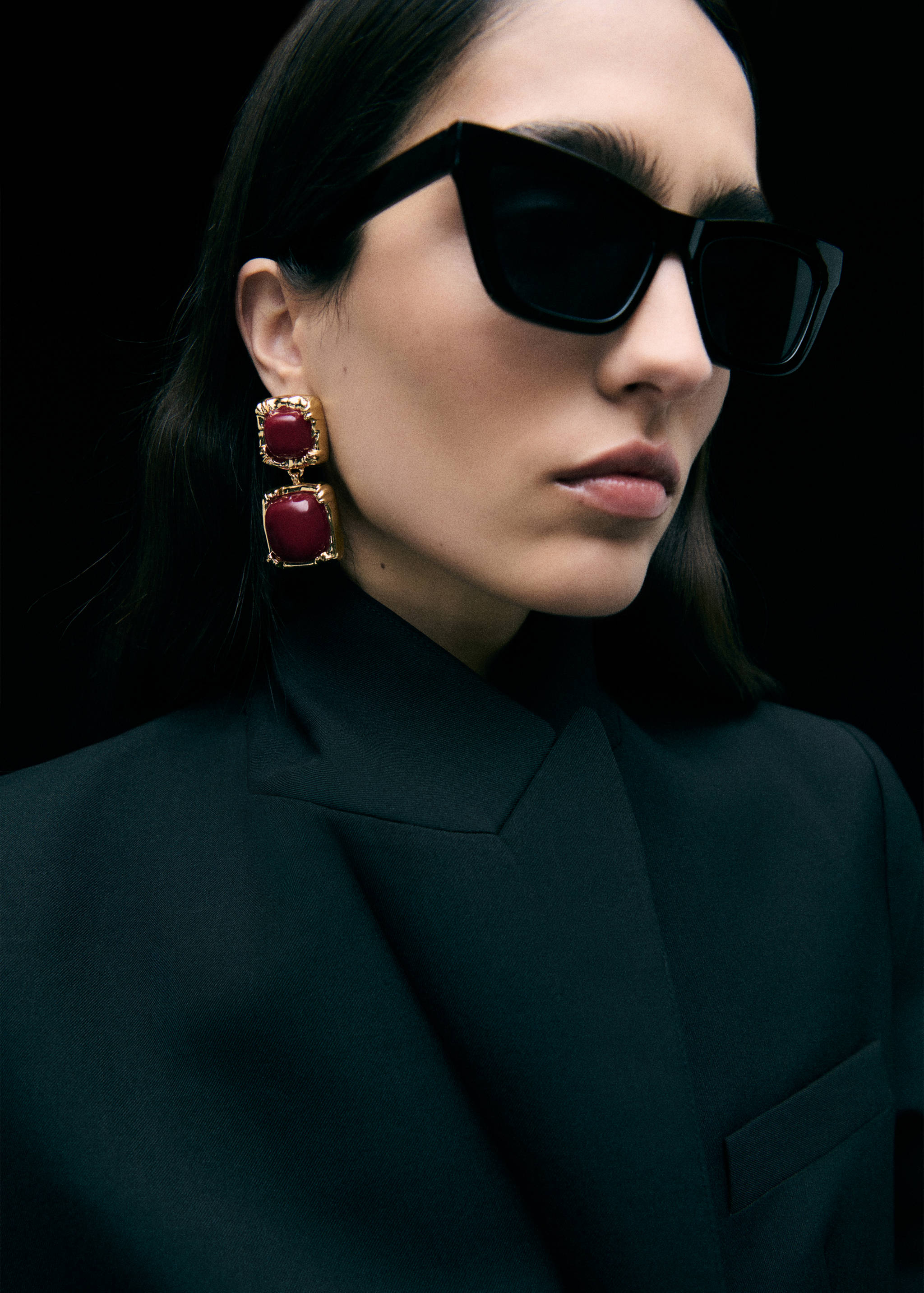 Beaded drop earrings - Details of the article 9