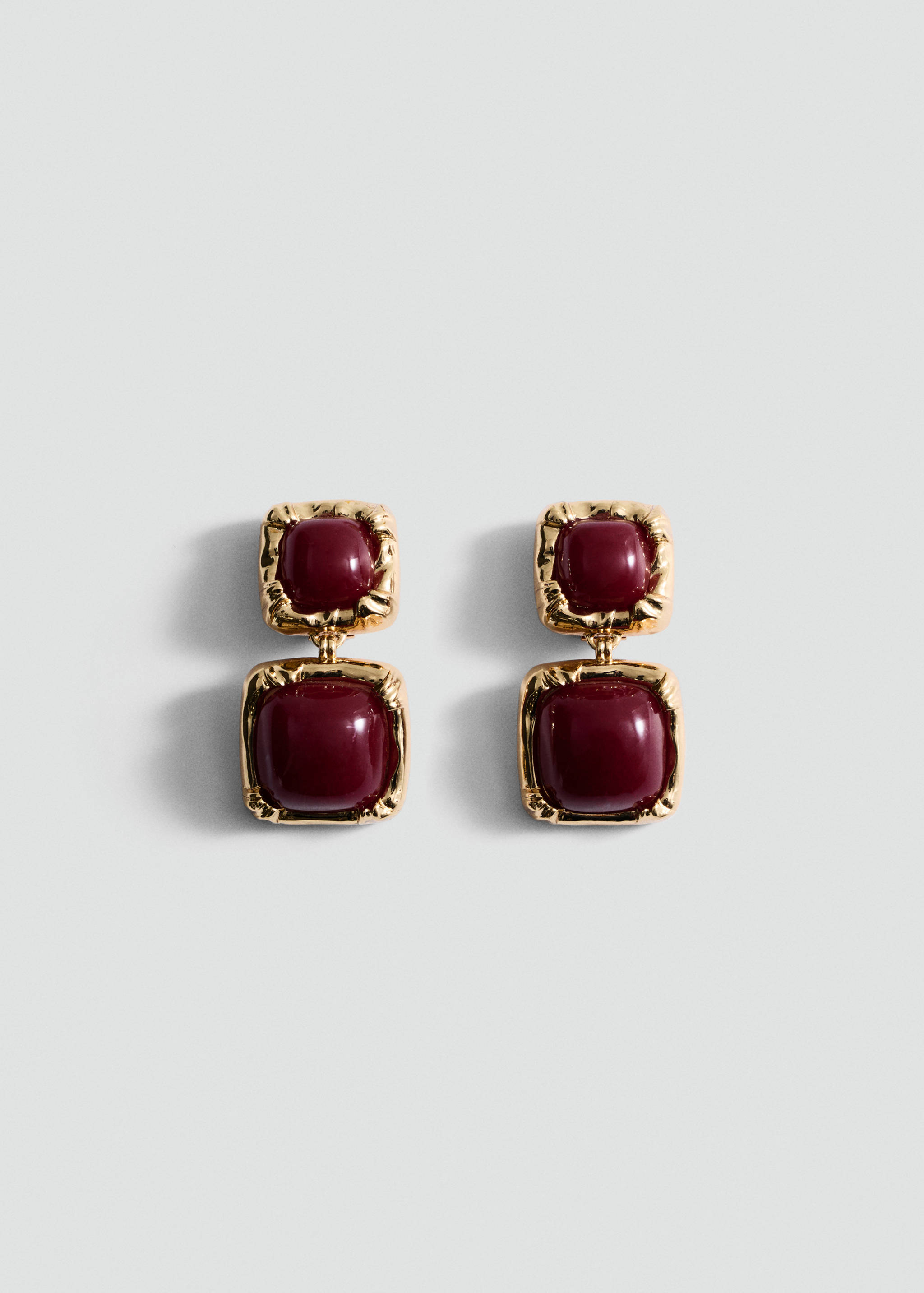 Beaded drop earrings - Article without model