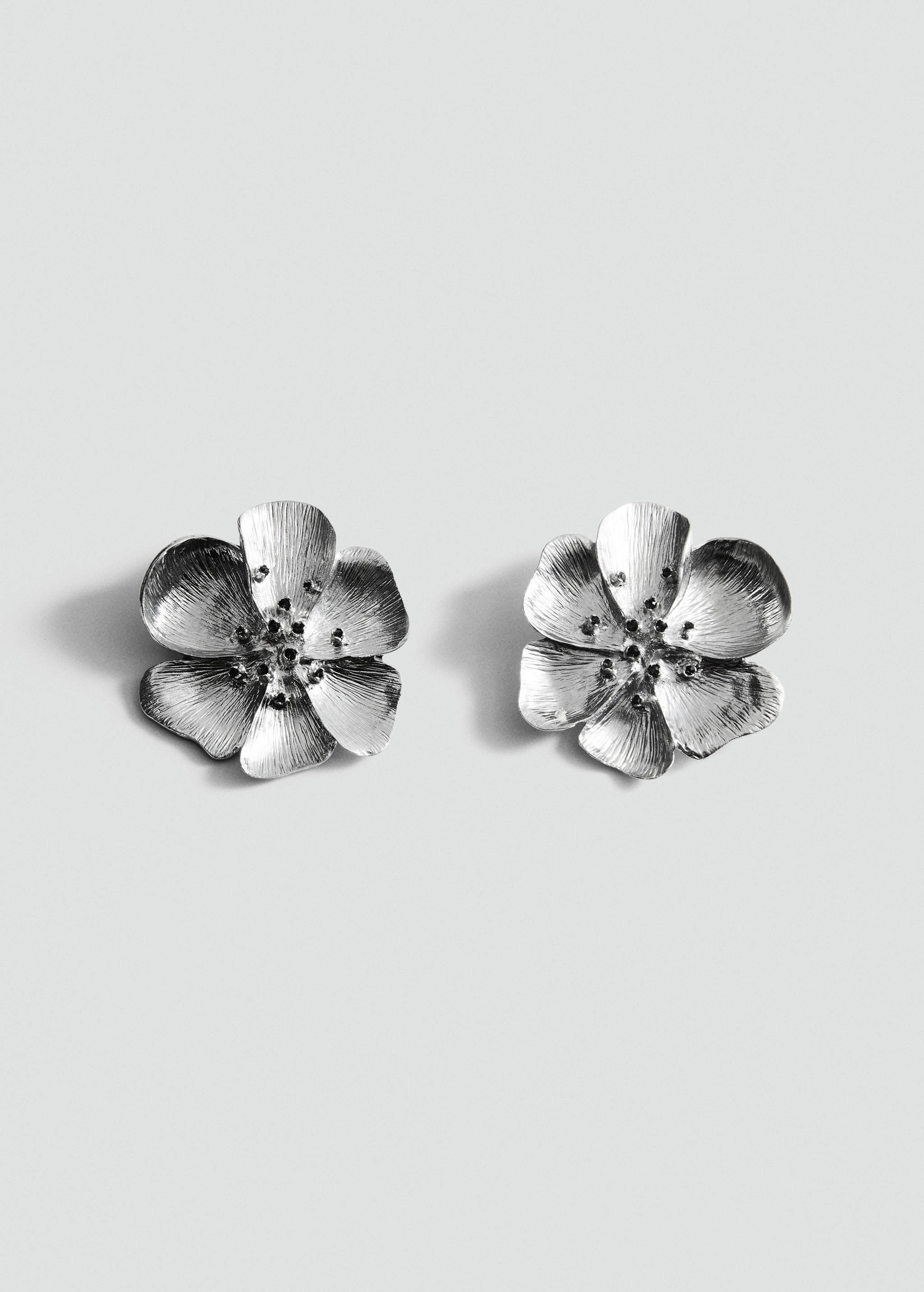 Crystals flower earrings - Article without model