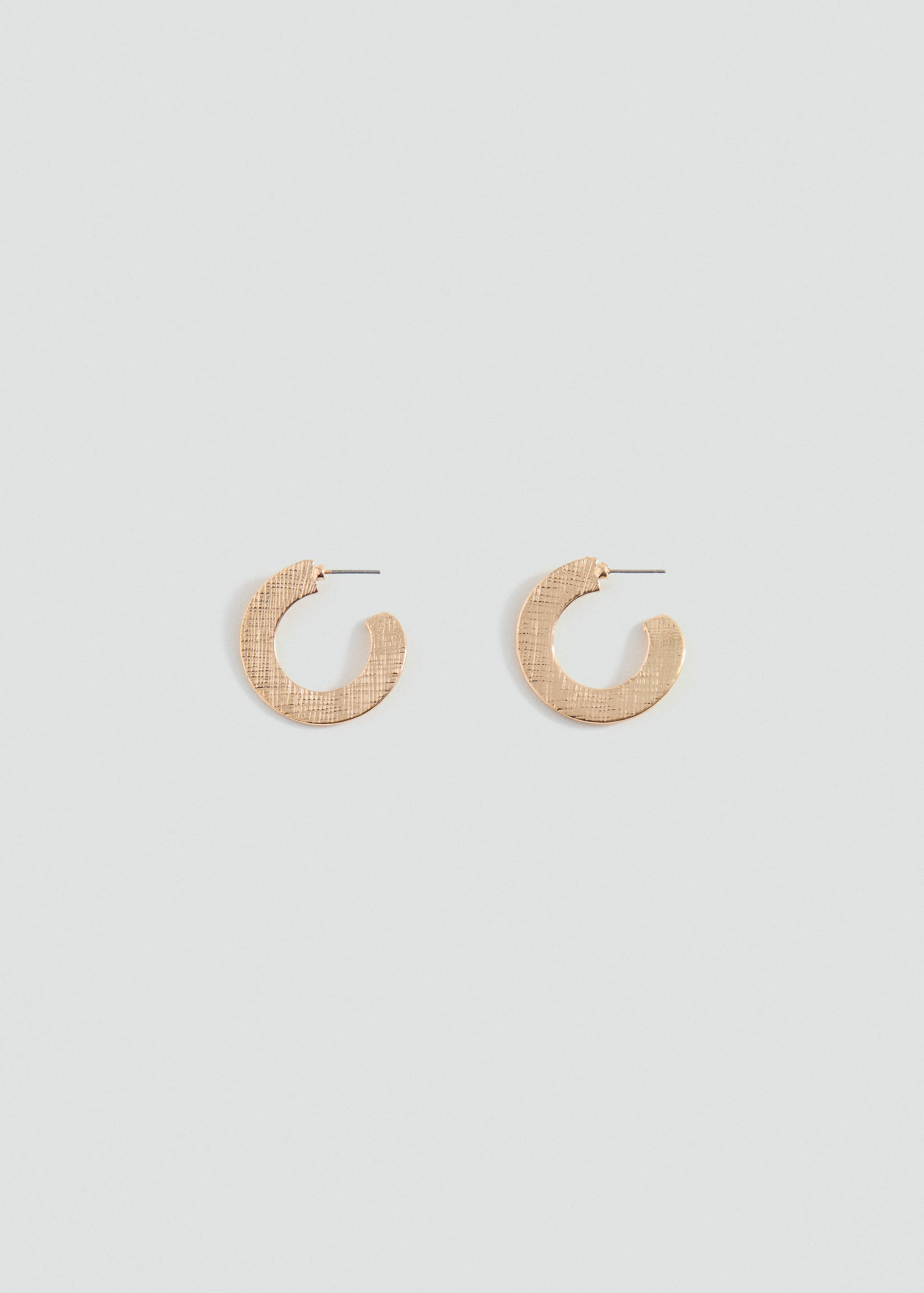 Open circular earrings - Article without model