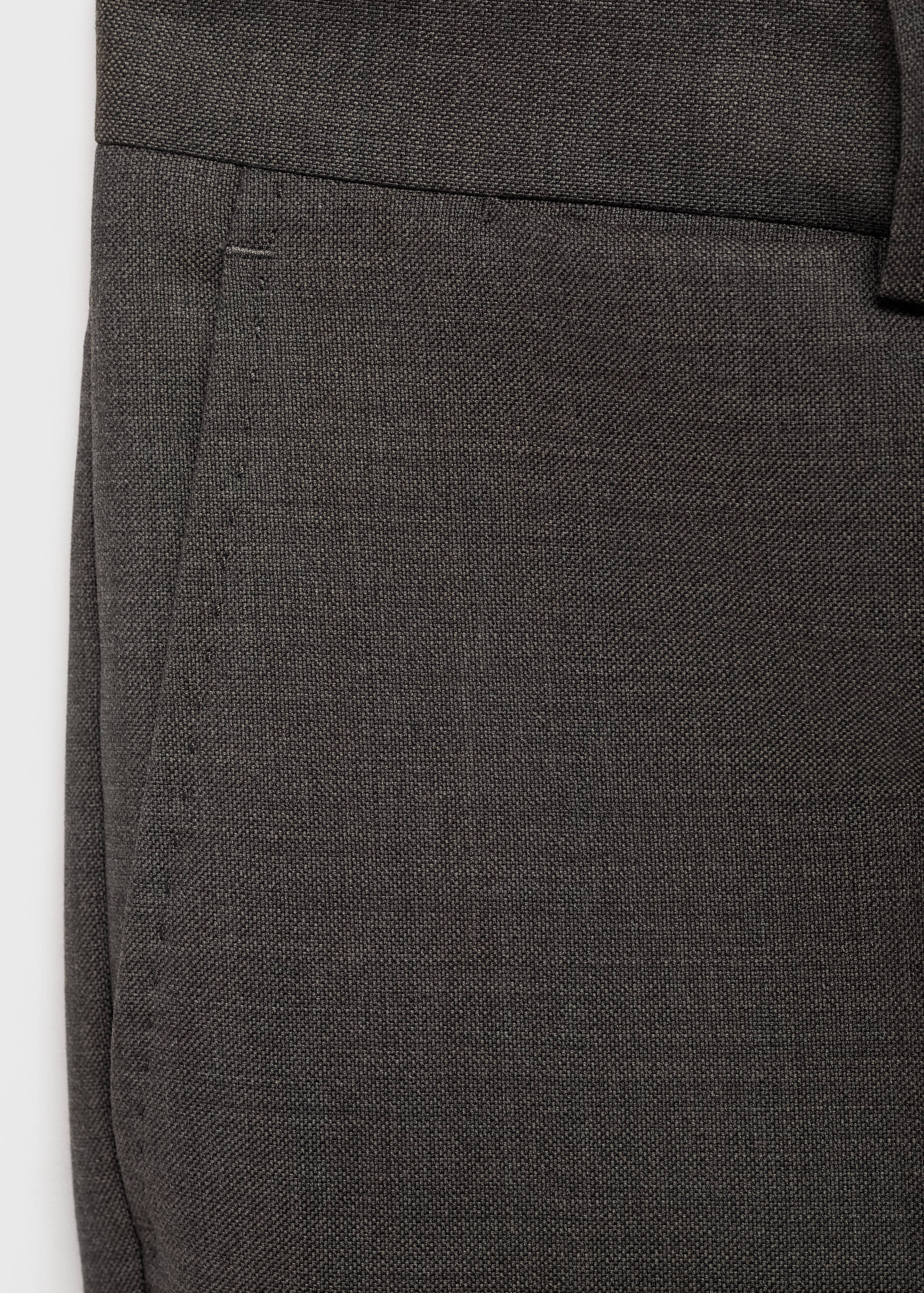 Venice 100% virgin wool suit pants - Details of the article 8