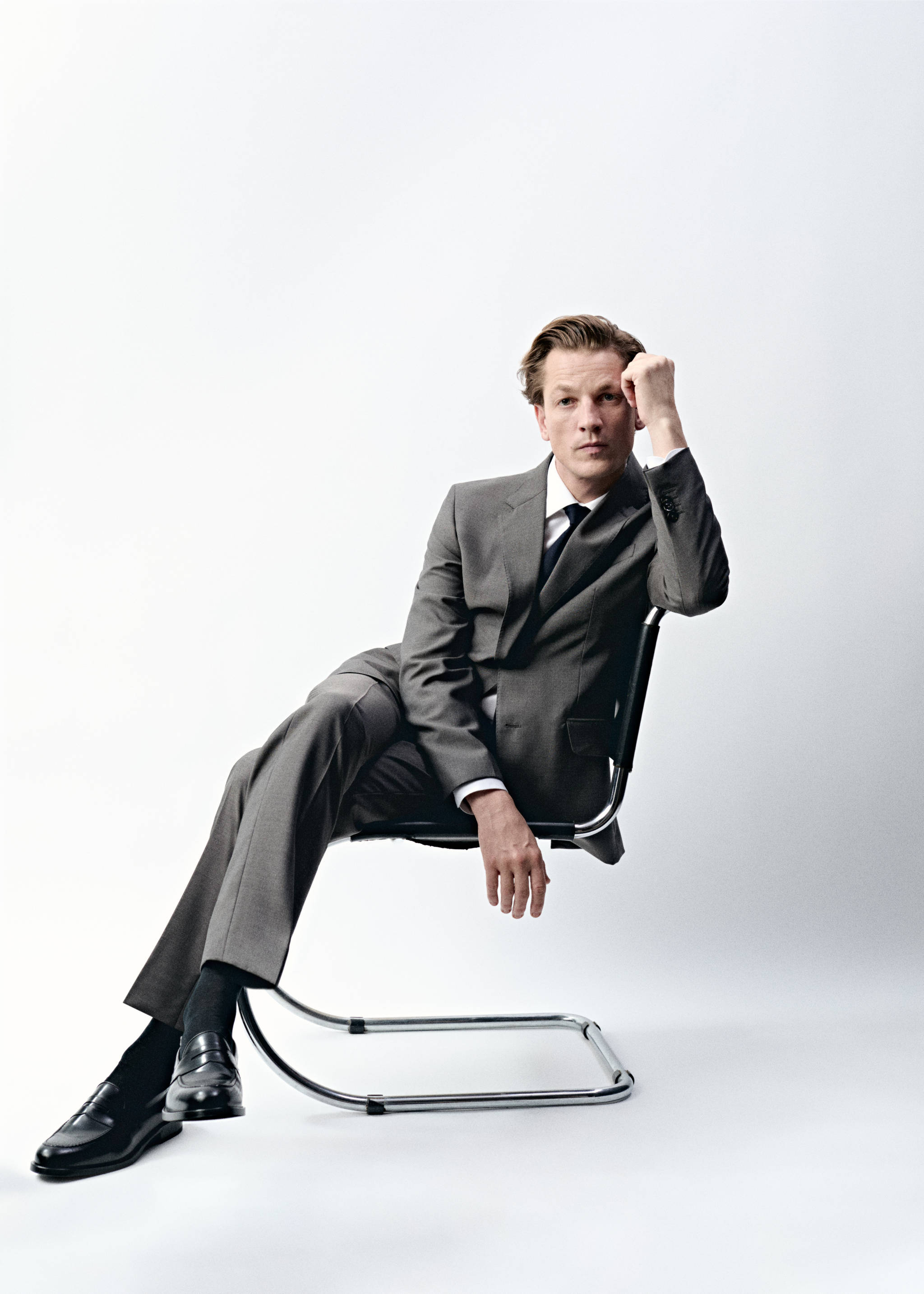 Venice 100% virgin wool suit pants - Details of the article 5