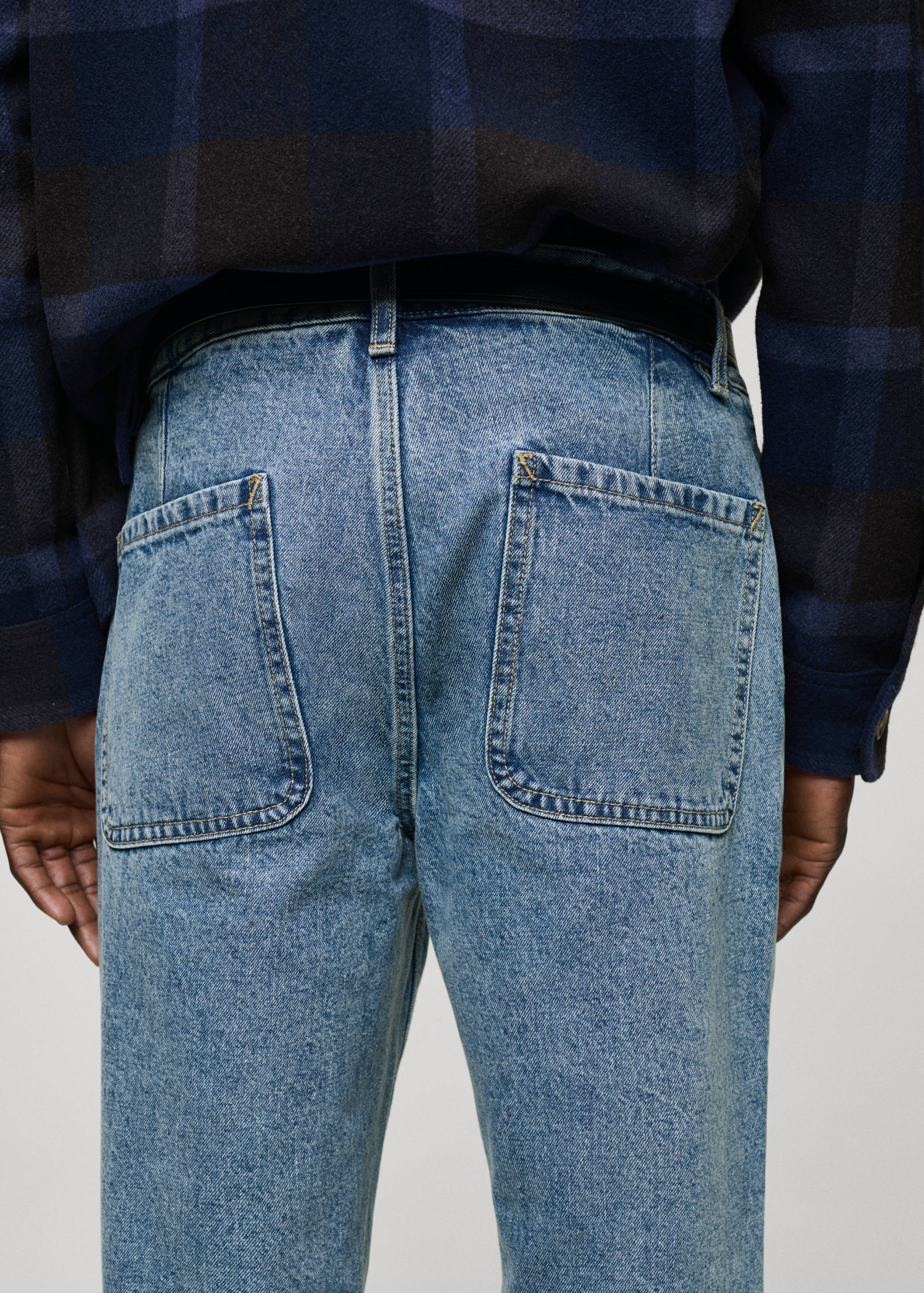 Jean effet usé straight-fit - Détail de l'article 3