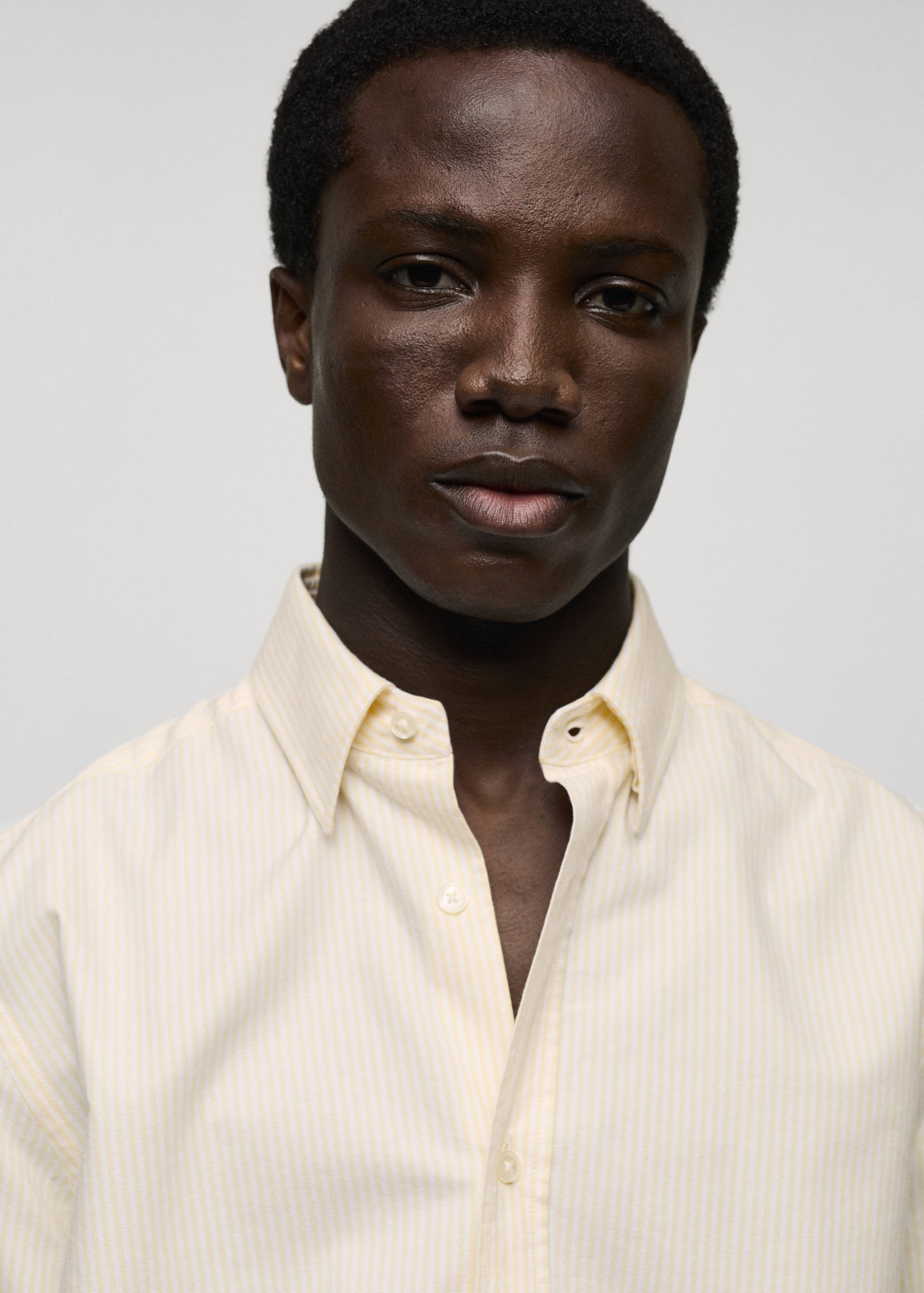 100% cotton striped shirt - Details of the article 1