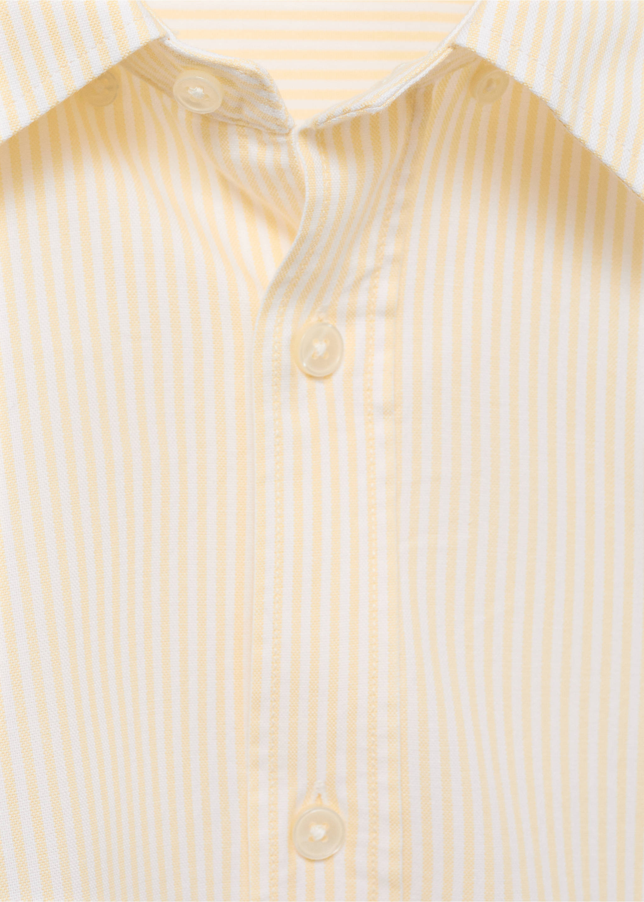 100% cotton striped shirt - Details of the article 8, Yellow. Ref: 87000603-00.