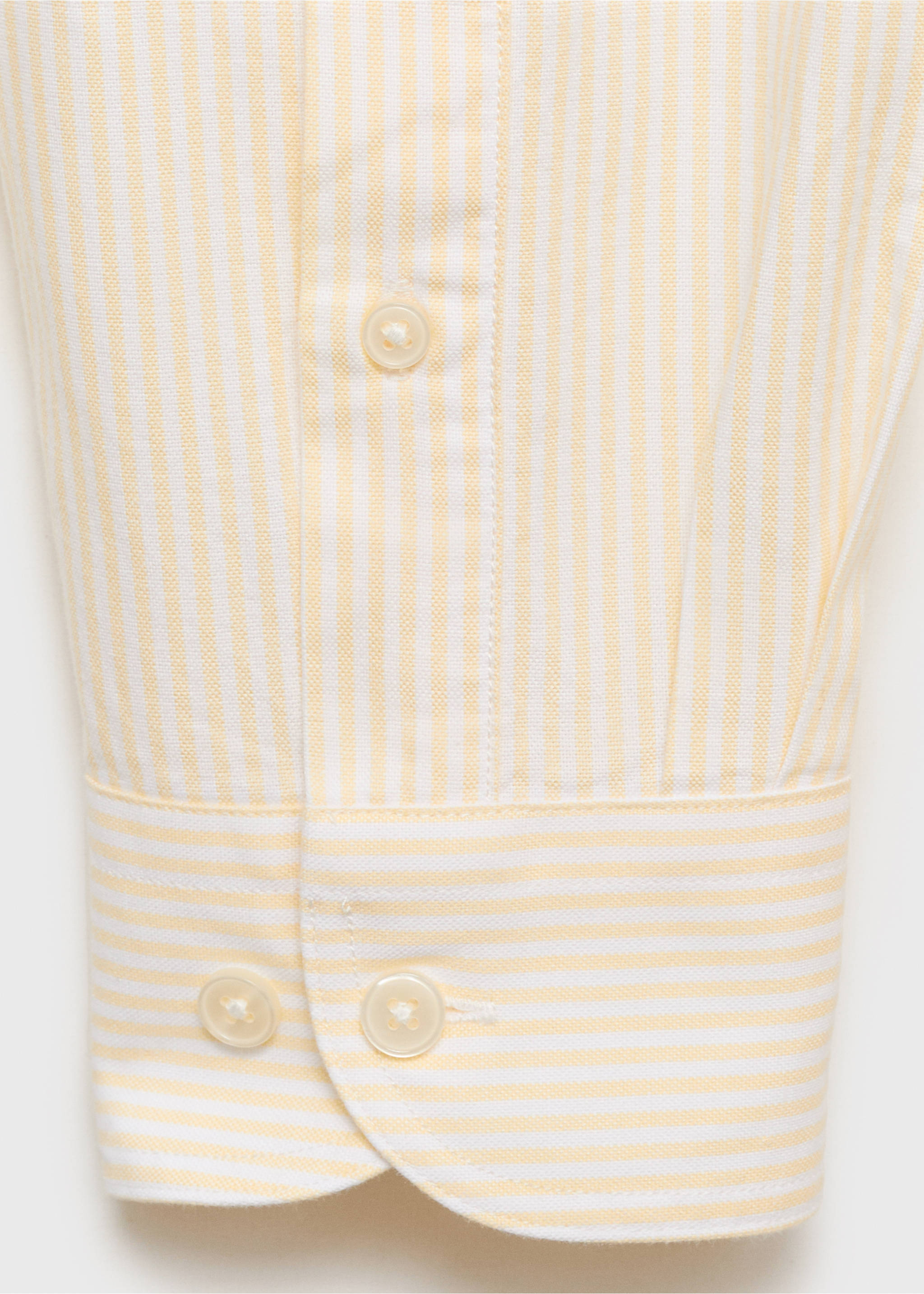 100% cotton striped shirt - Details of the article 0, Yellow. Ref: 87000603-00.