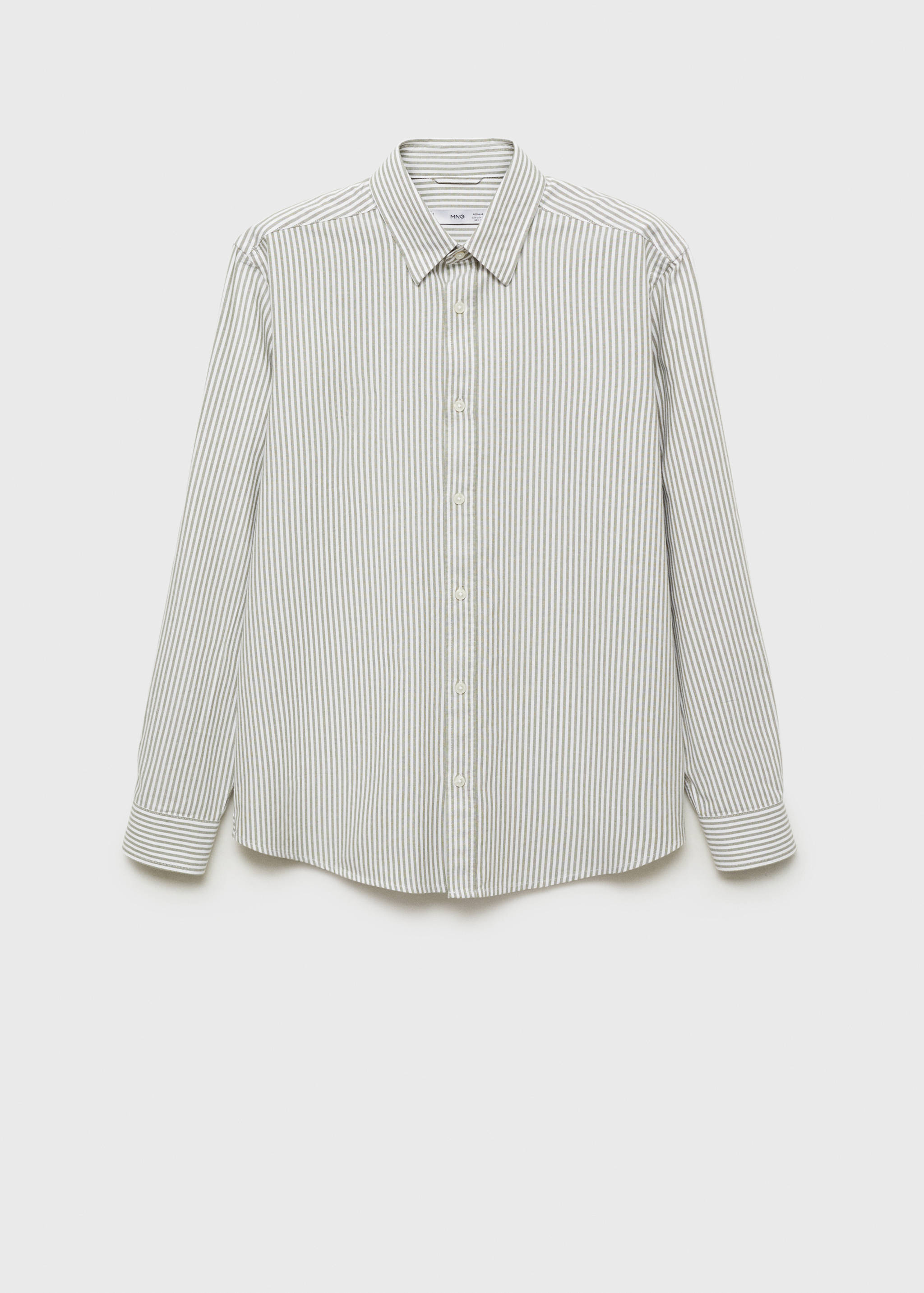 100% cotton striped shirt - Article without model