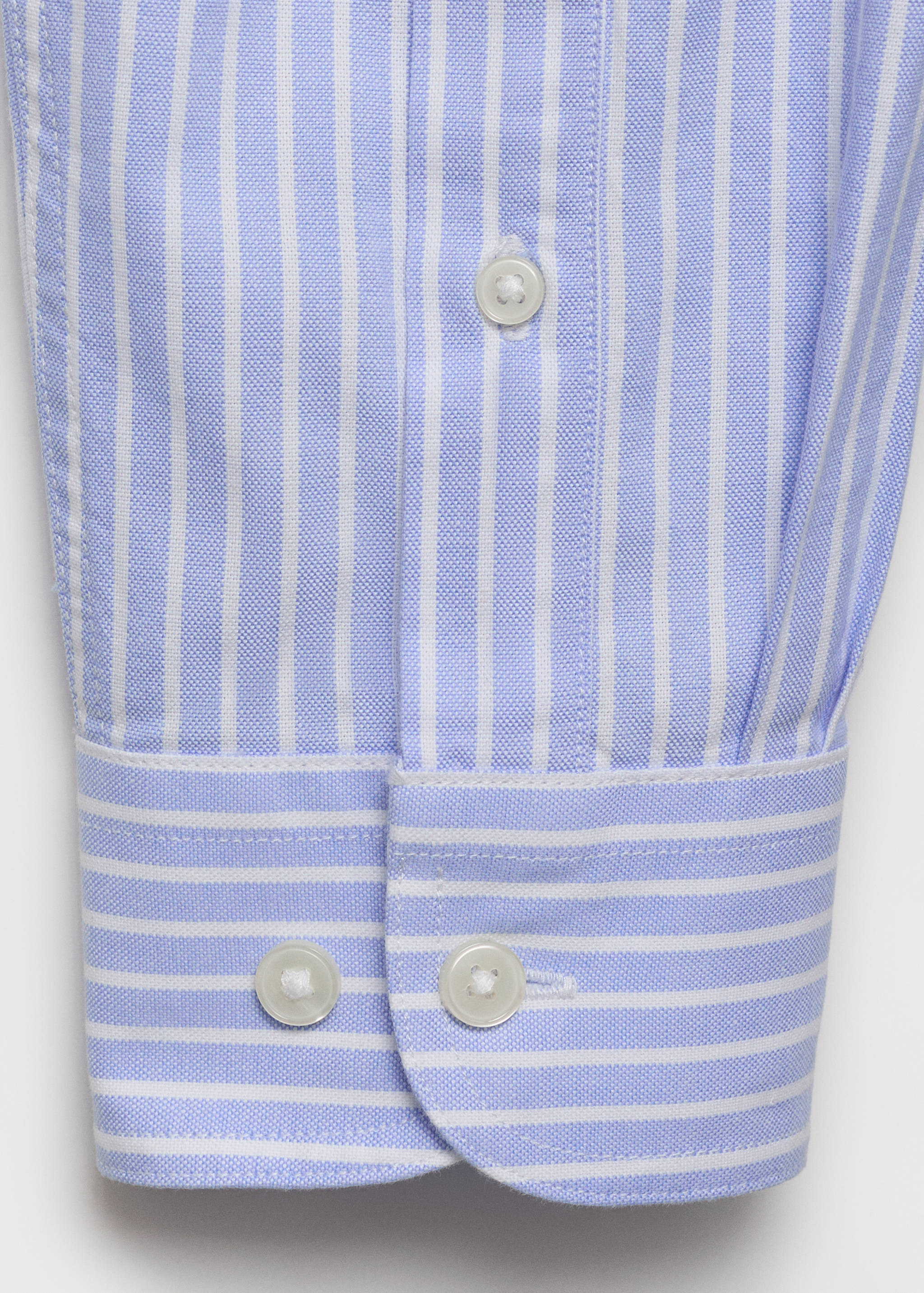 100% cotton striped shirt - Details of the article 0