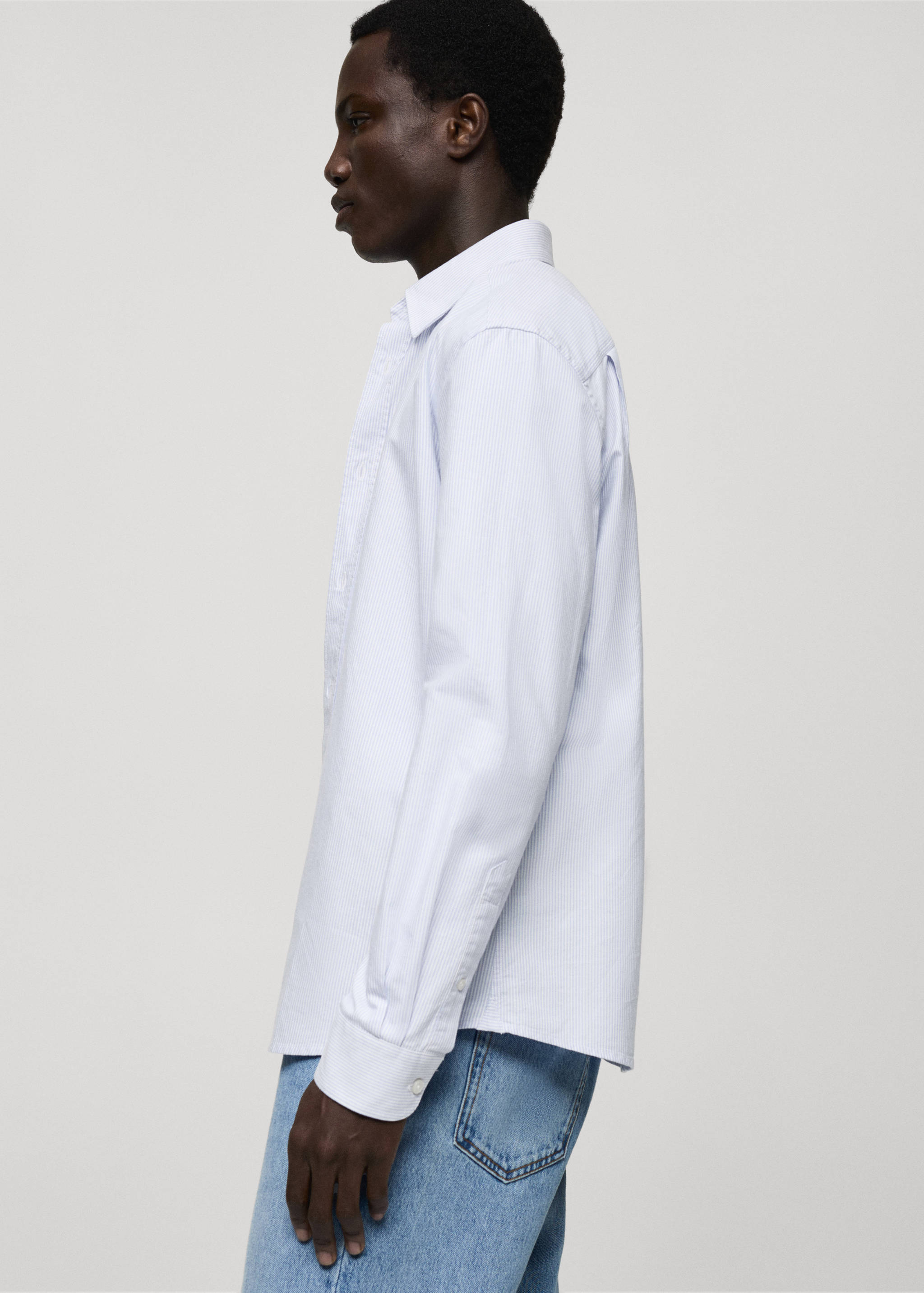 100% cotton striped shirt - Details of the article 2