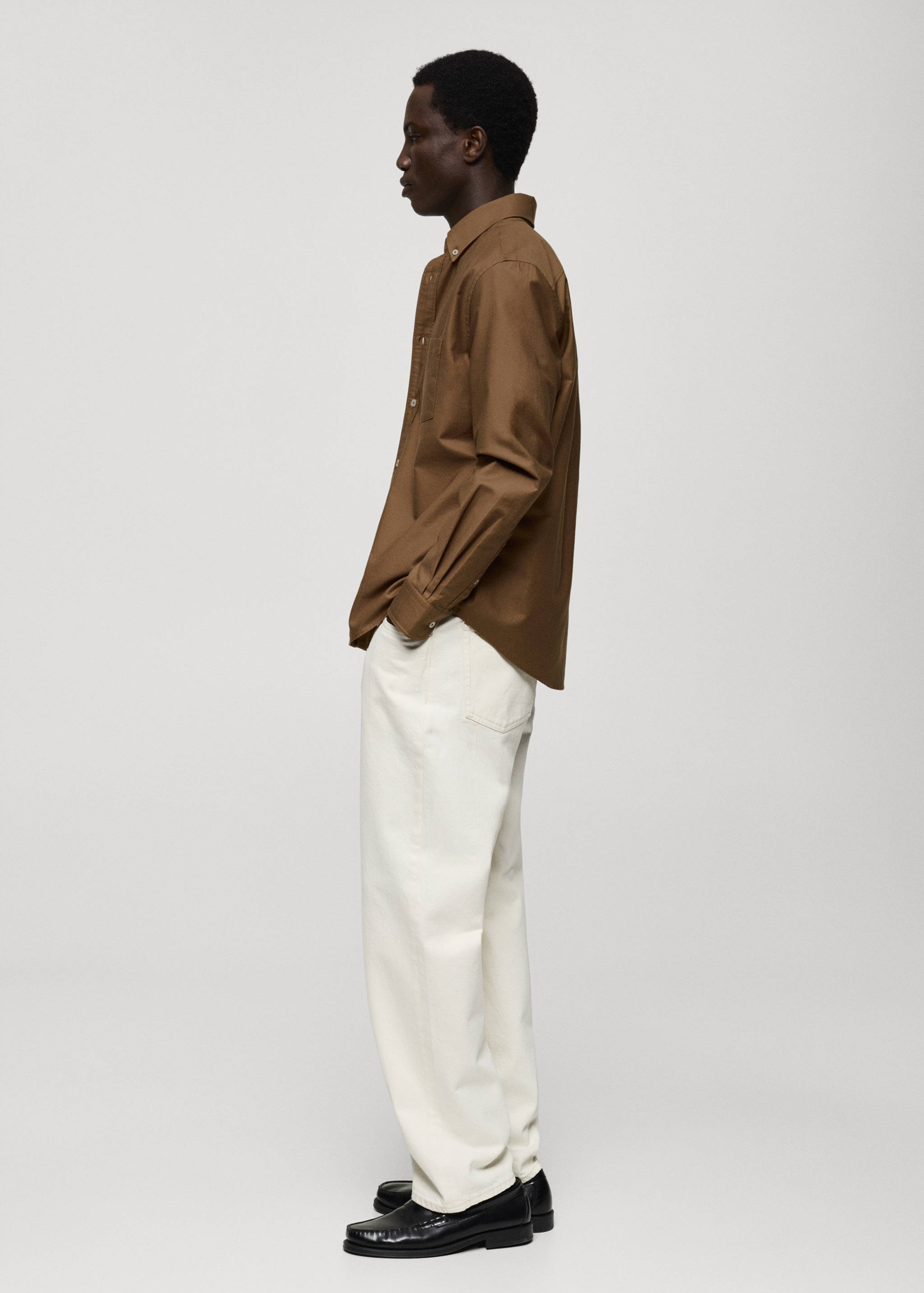 Chemise 100 % coton Oxford - Détail de l'article 2