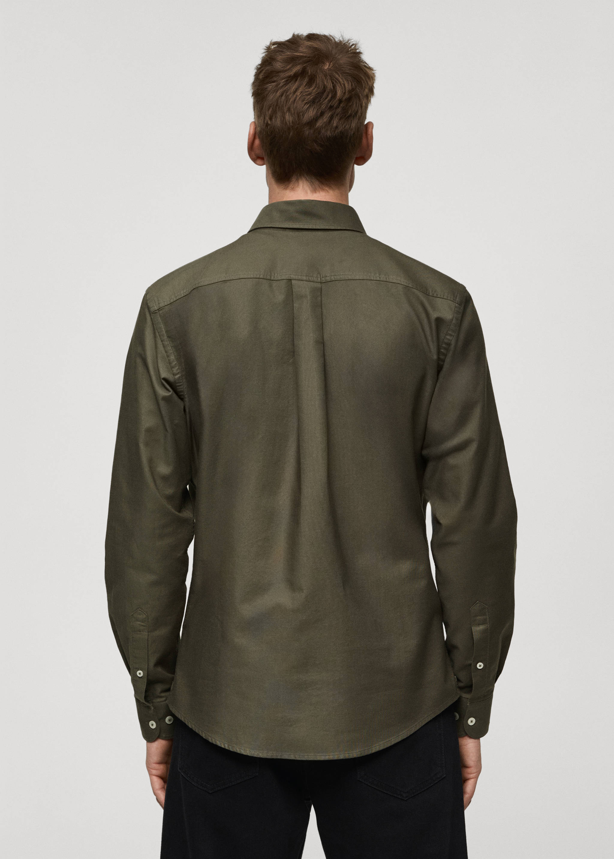 Chemise 100 % coton Oxford - Verso de l’article