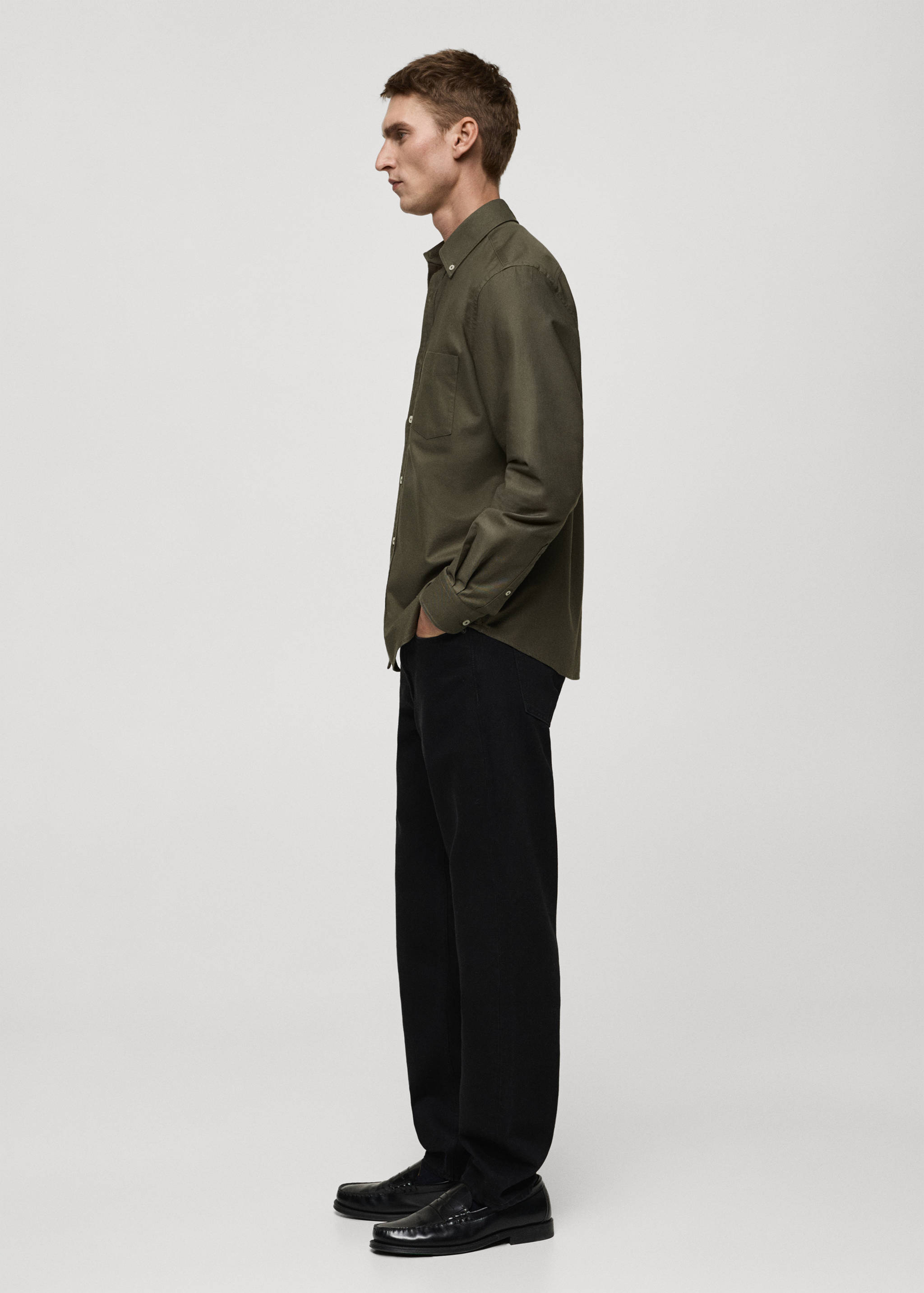 Chemise 100 % coton Oxford - Détail de l'article 4