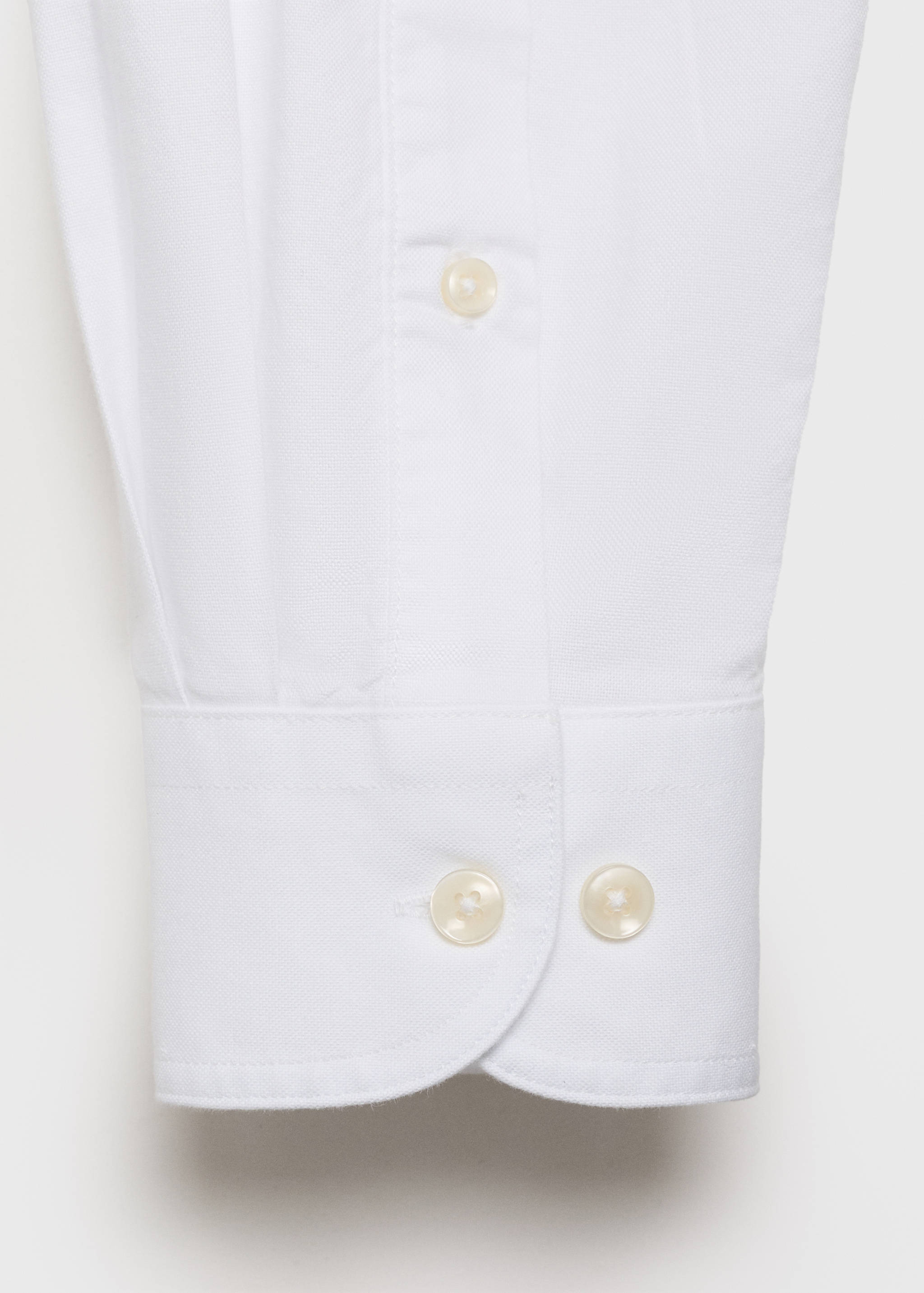 100% cotton Oxford shirt - Details of the article 0