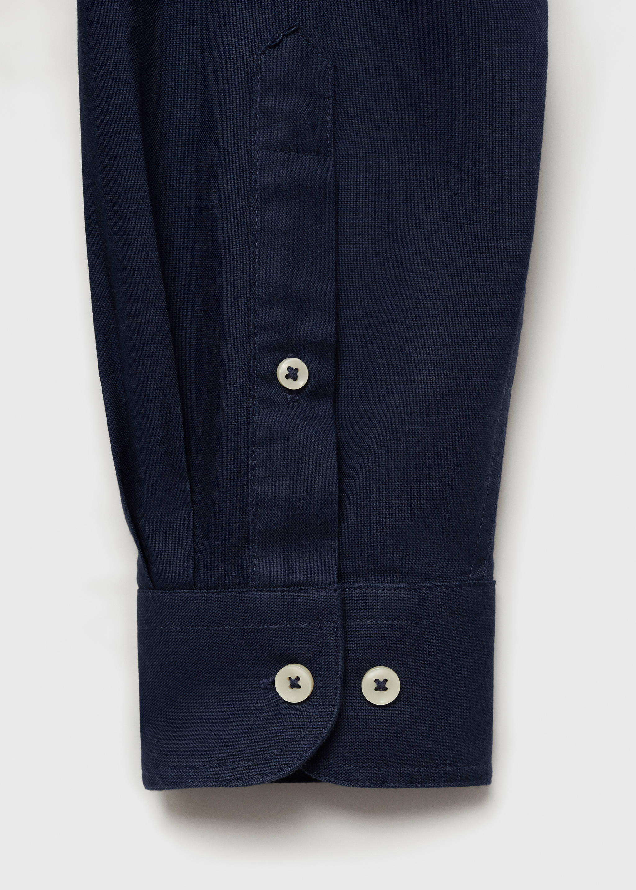 100% cotton Oxford shirt - Details of the article 0