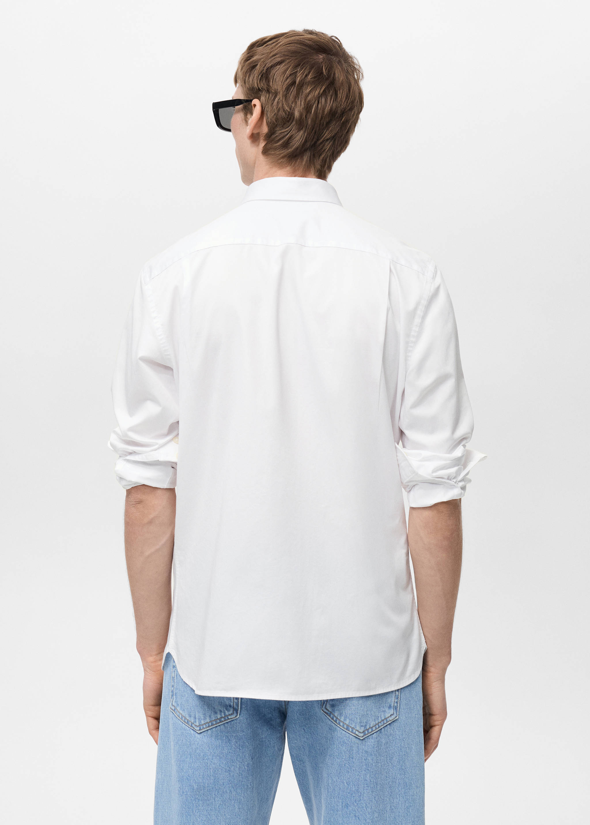100% cotton regular fit shirt - Reverse of the article