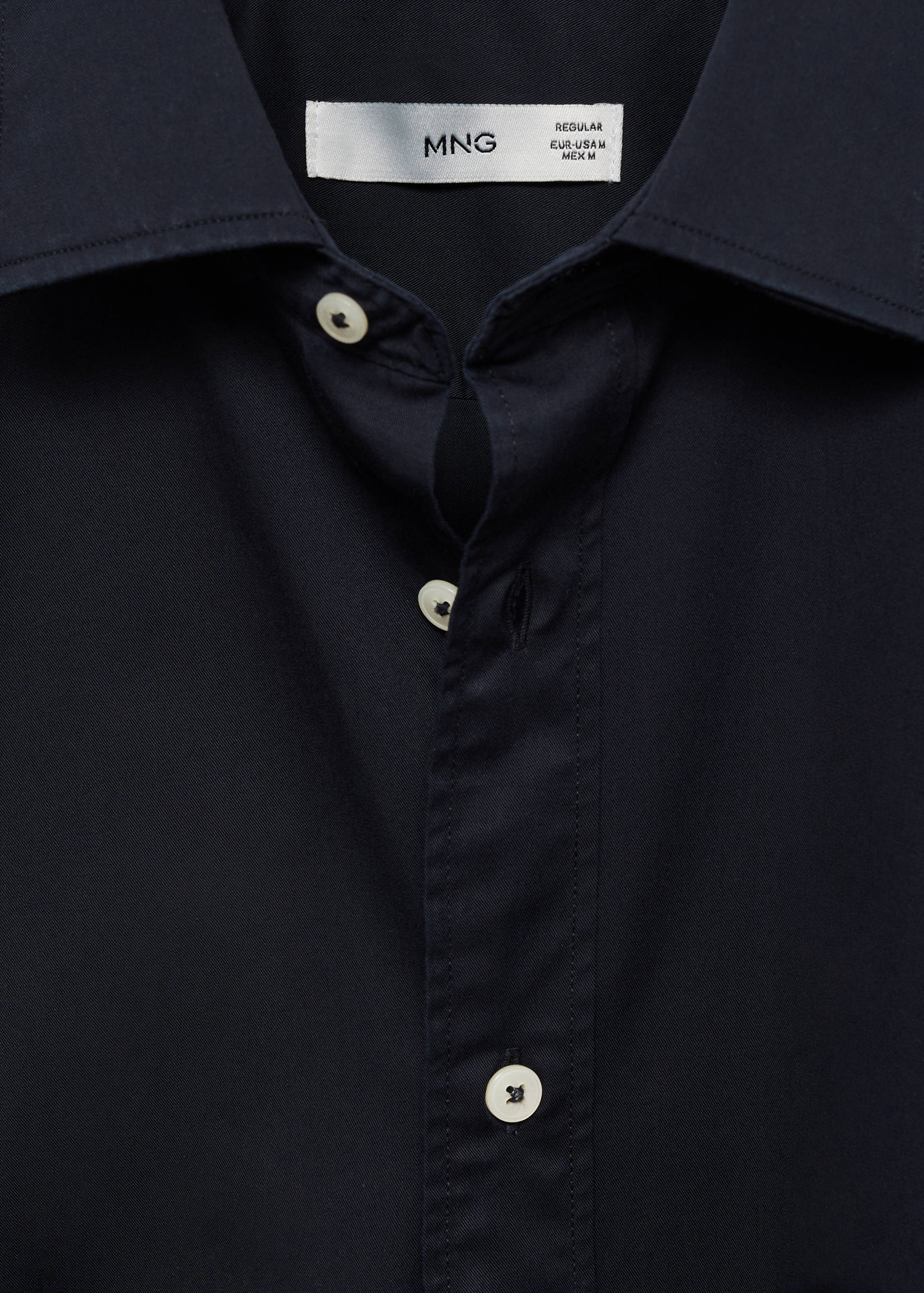 100% cotton regular fit shirt - Details of the article 8