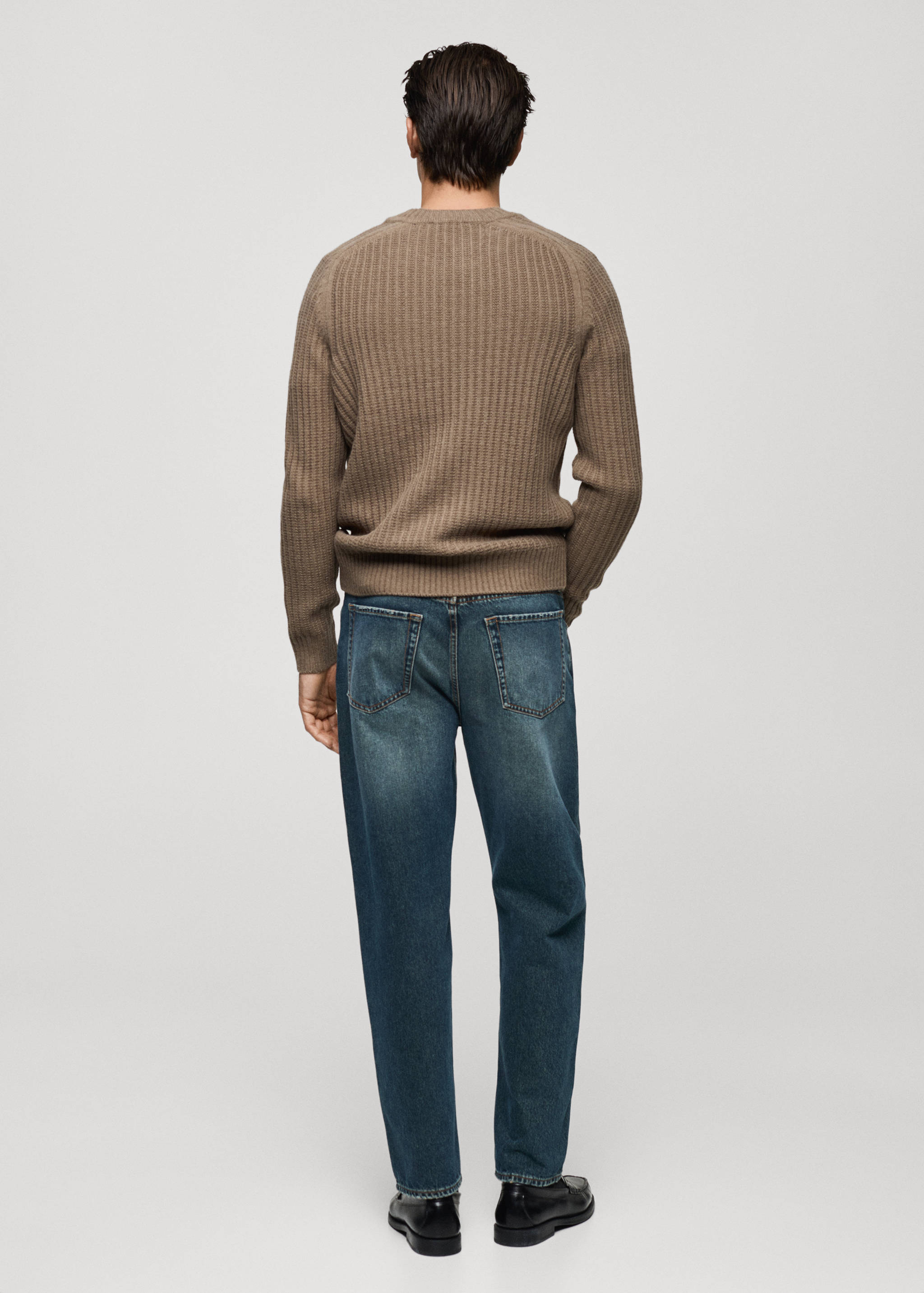 Wool-blend rib-knit sweater - Reverse of the article