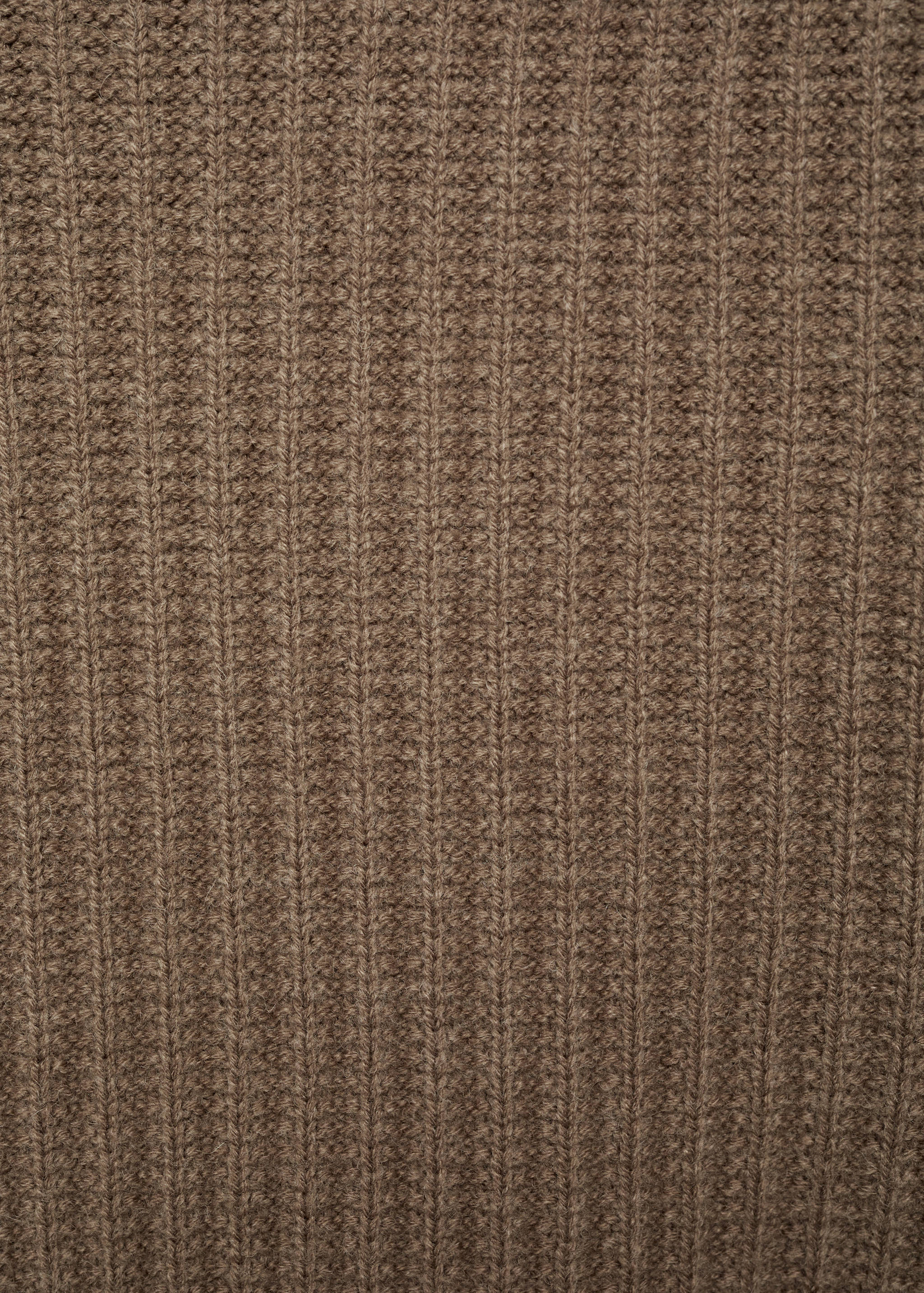 Wool-blend rib-knit sweater - Details of the article 0