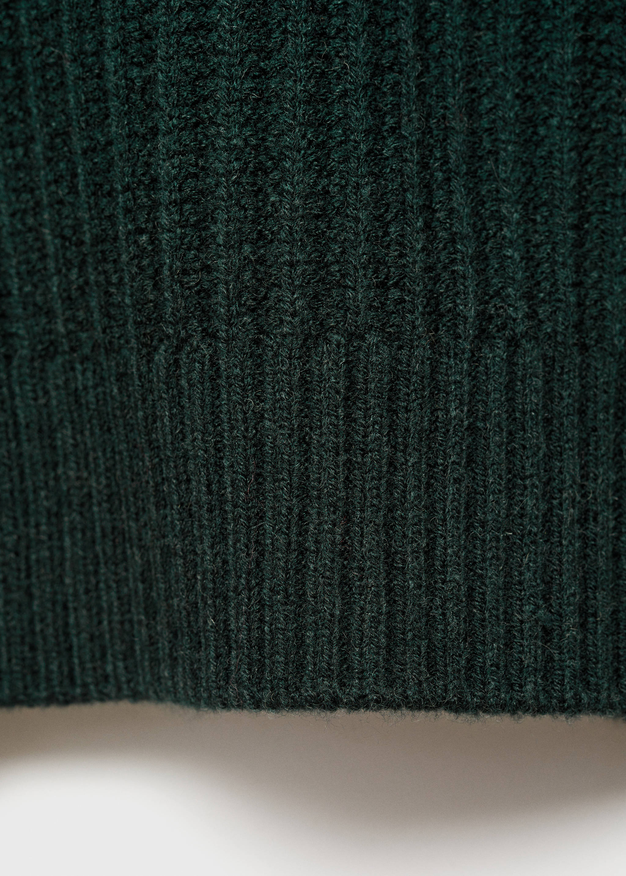 Wool-blend rib-knit sweater - Details of the article 0
