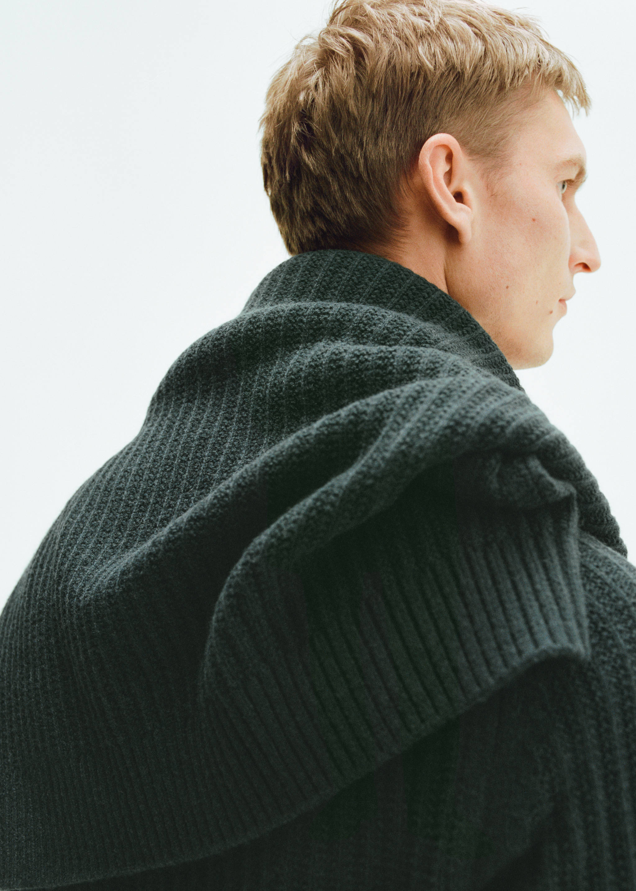 Wool-blend rib-knit sweater - Details of the article 3