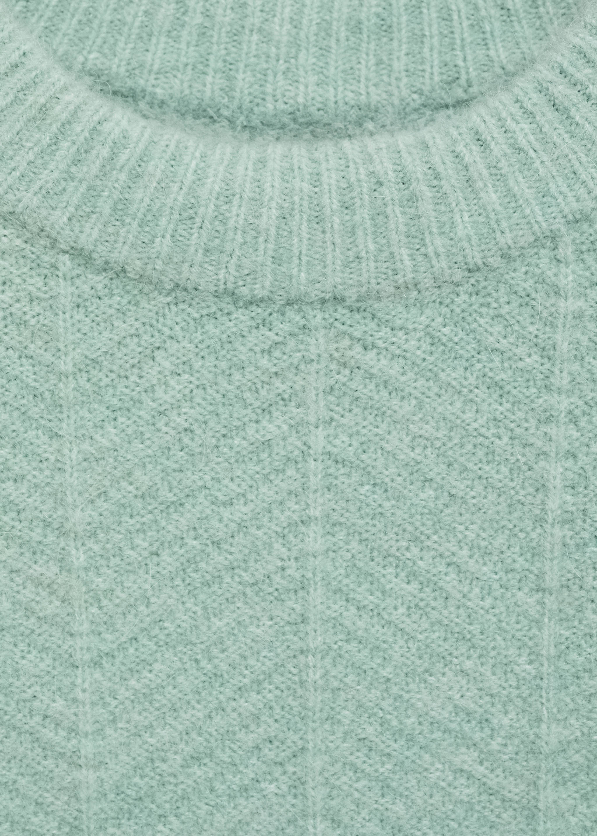 Structured knitted sweater - Details of the article 8